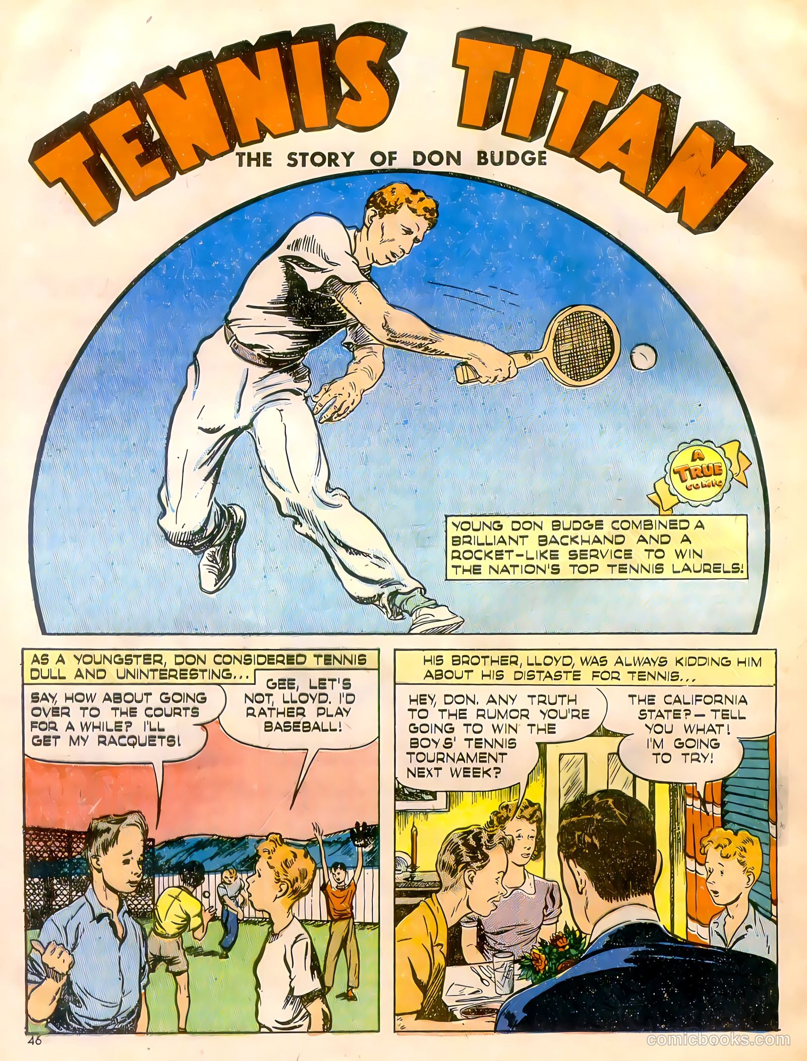 Calling All Boys #6 (1946) — page 46 of 52
