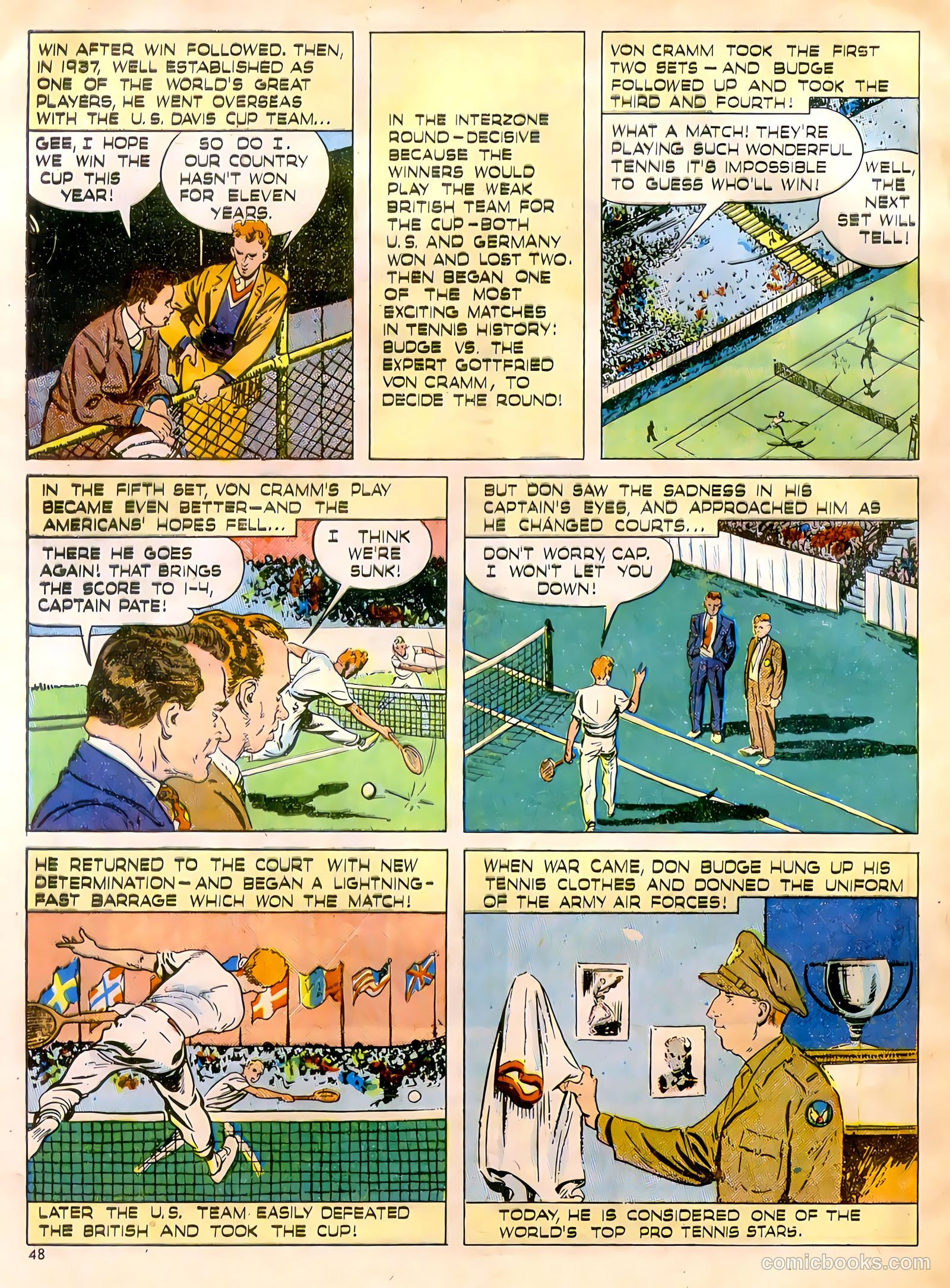 Calling All Boys #6 (1946) — page 48 of 52