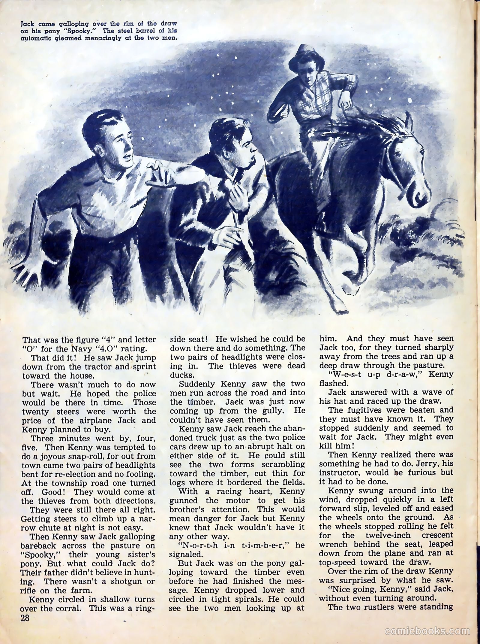 Calling All Boys #7 (1946) — page 28 of 52