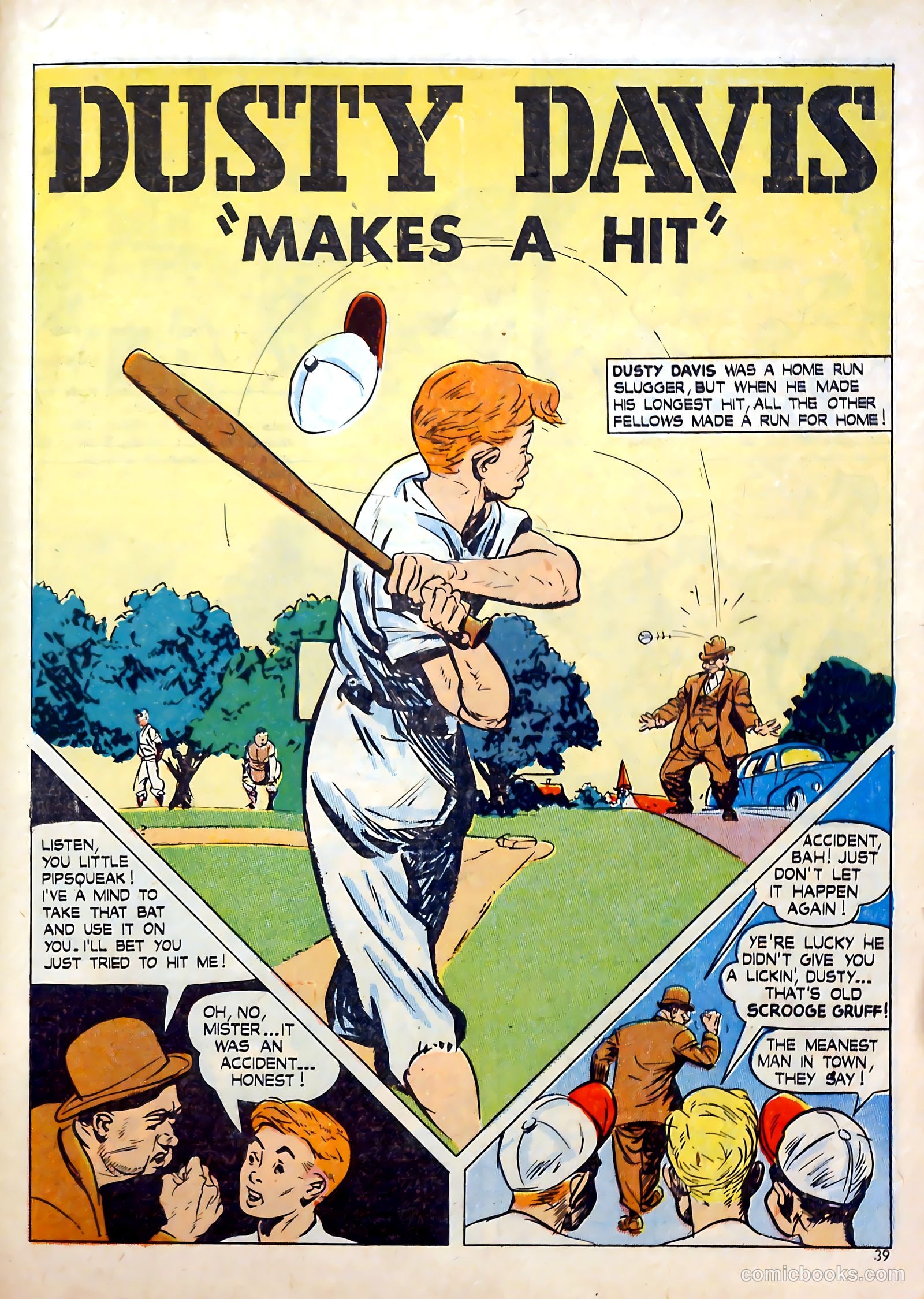 Calling All Boys #7 (1946) — page 39 of 52