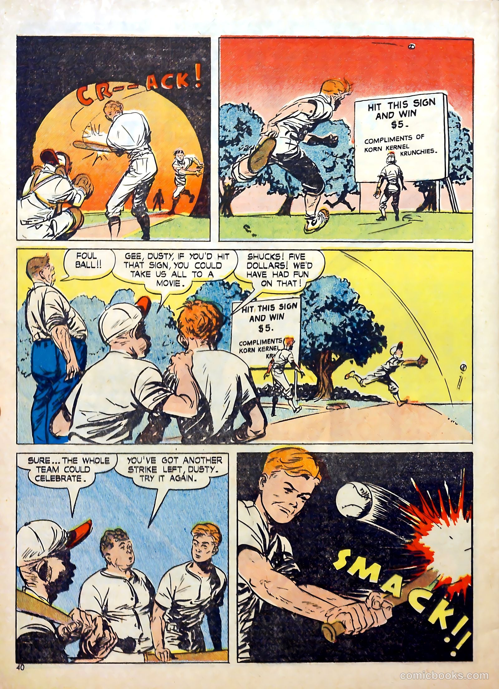 Calling All Boys #7 (1946) — page 40 of 52