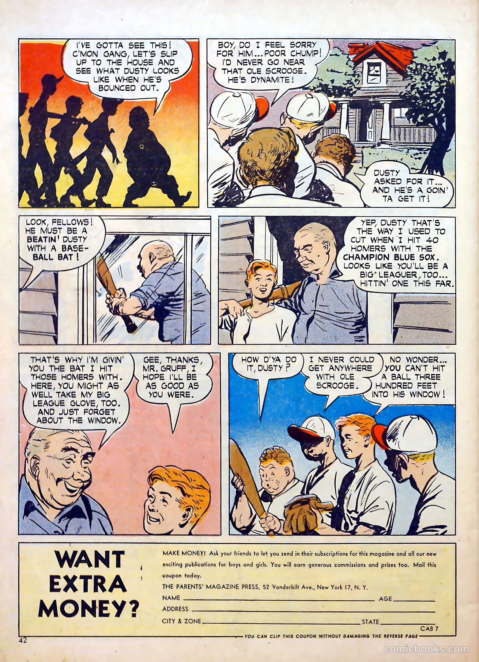 Calling All Boys #7 (1946) — page 42 of 52