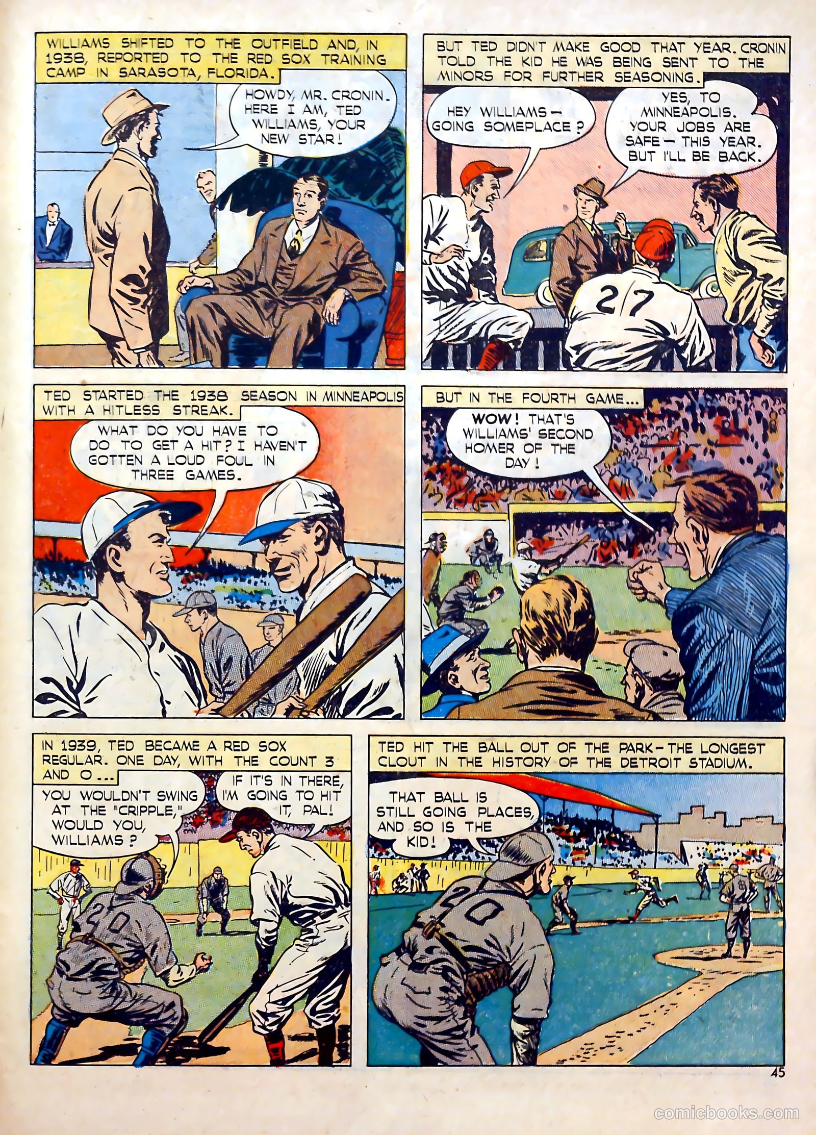Calling All Boys #7 (1946) — page 45 of 52