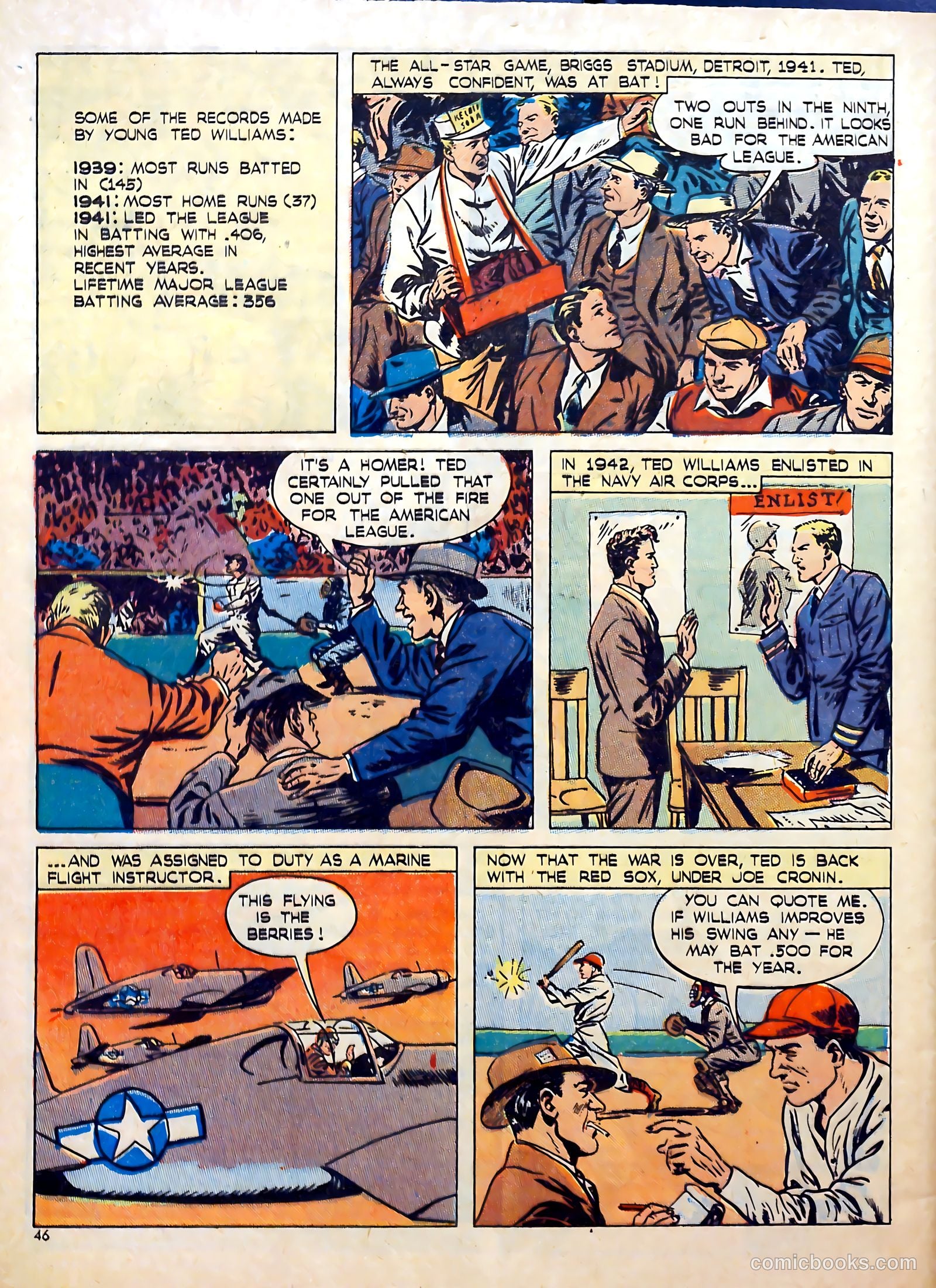 Calling All Boys #7 (1946) — page 46 of 52