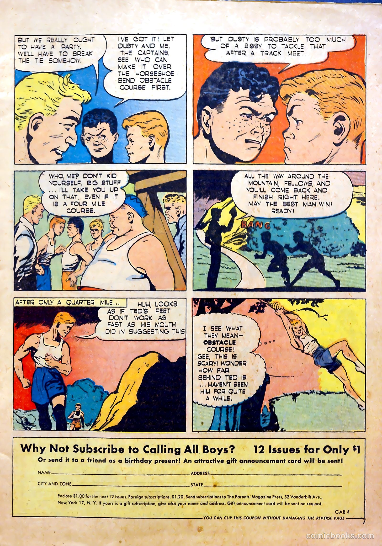 Calling All Boys #8 (1946) — page 7 of 59