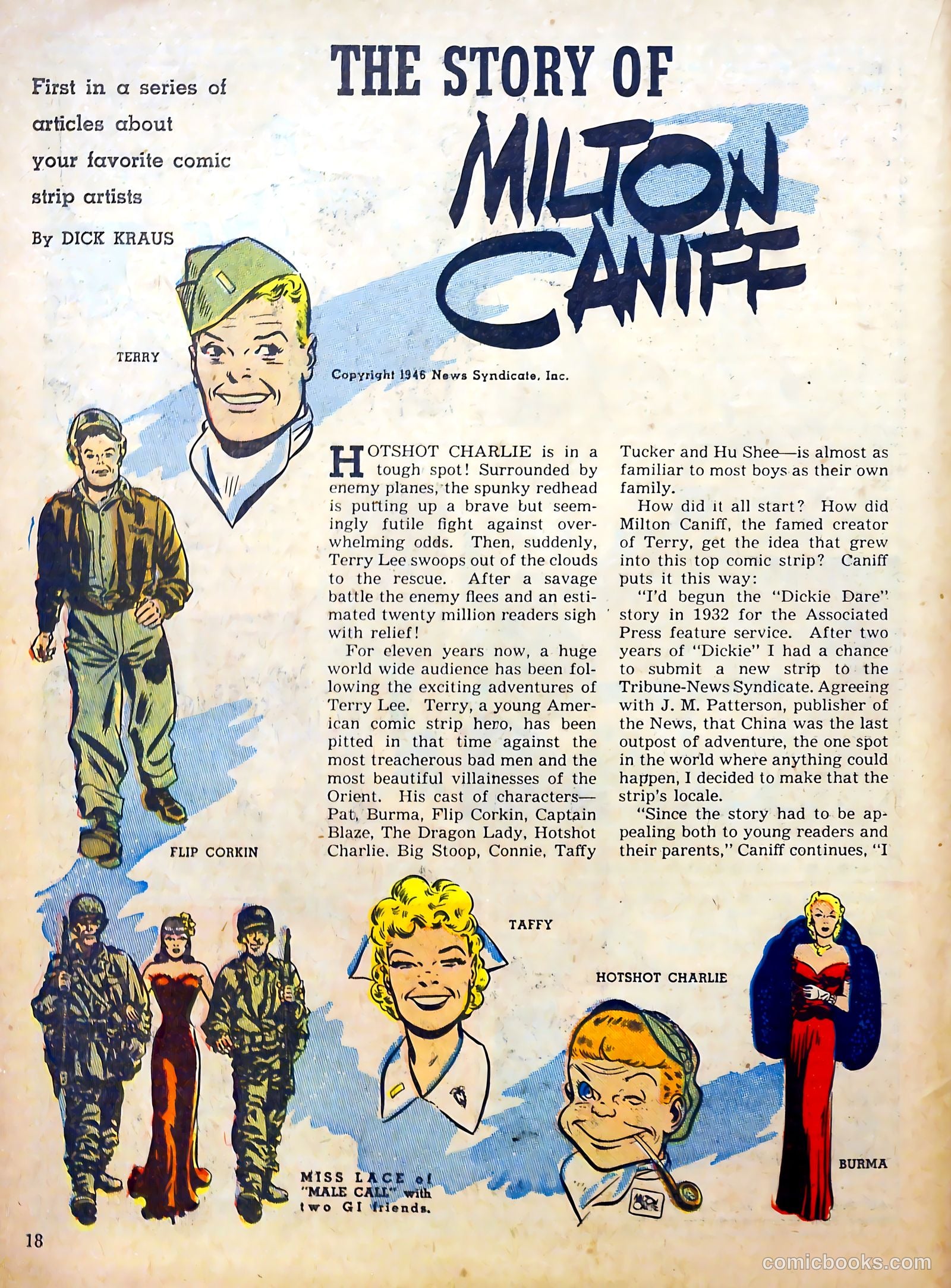 Calling All Boys #8 (1946) — page 18 of 59