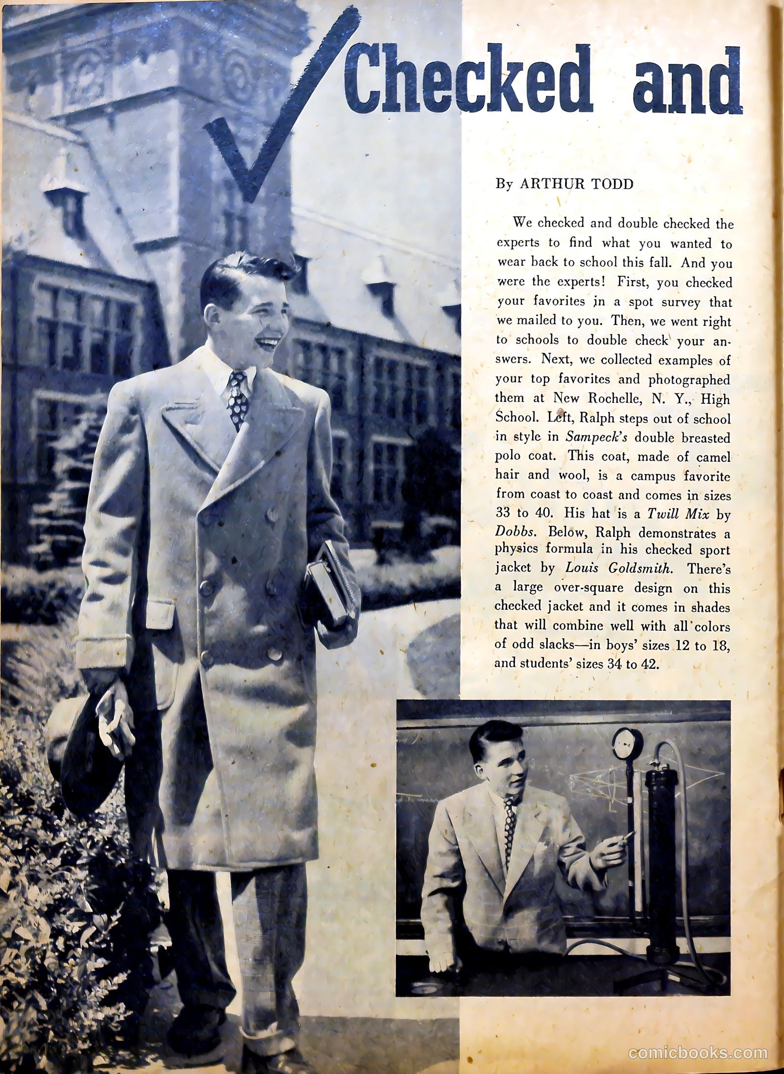 Calling All Boys #8 (1946) — page 22 of 59