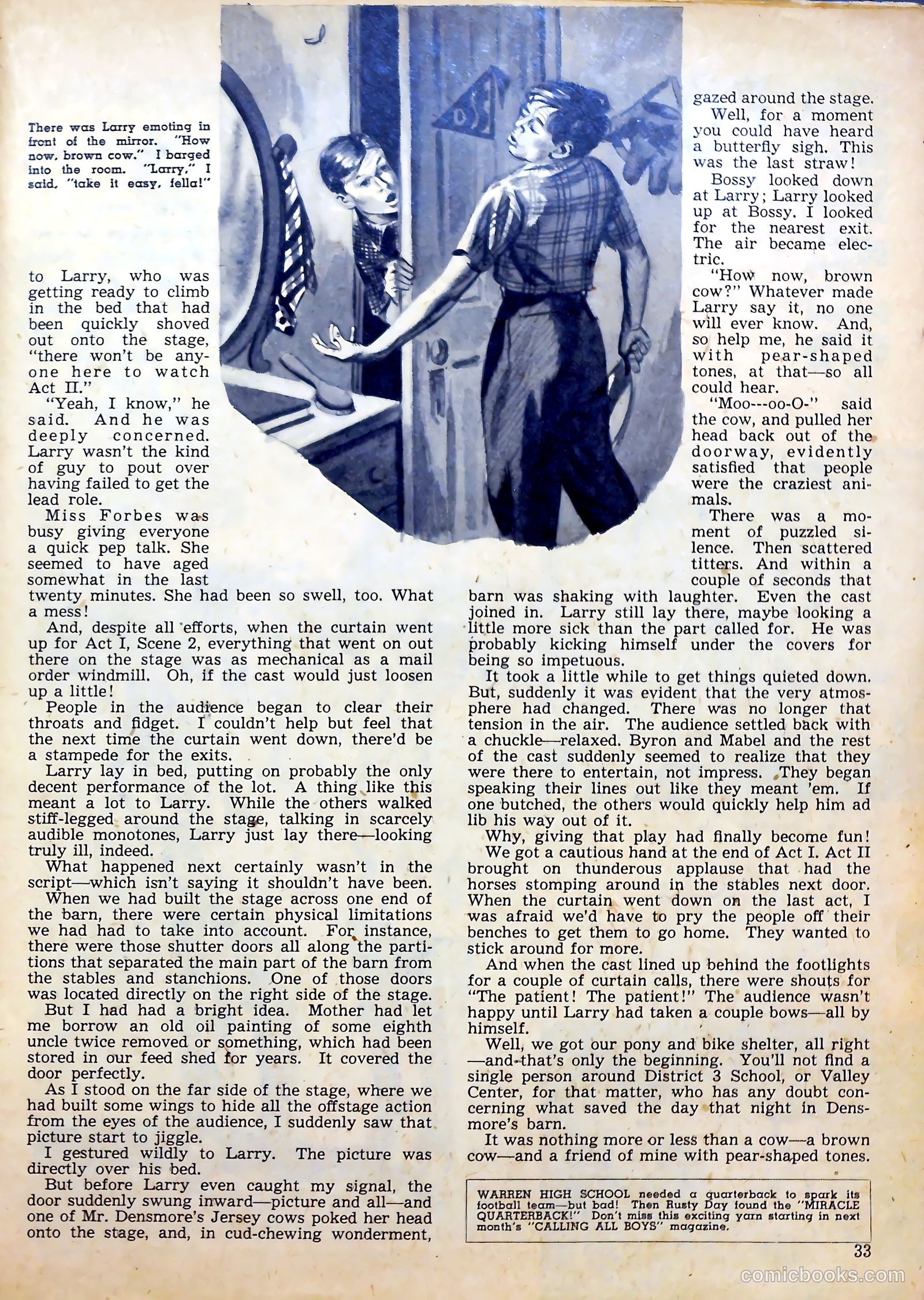 Calling All Boys #8 (1946) — page 32 of 59
