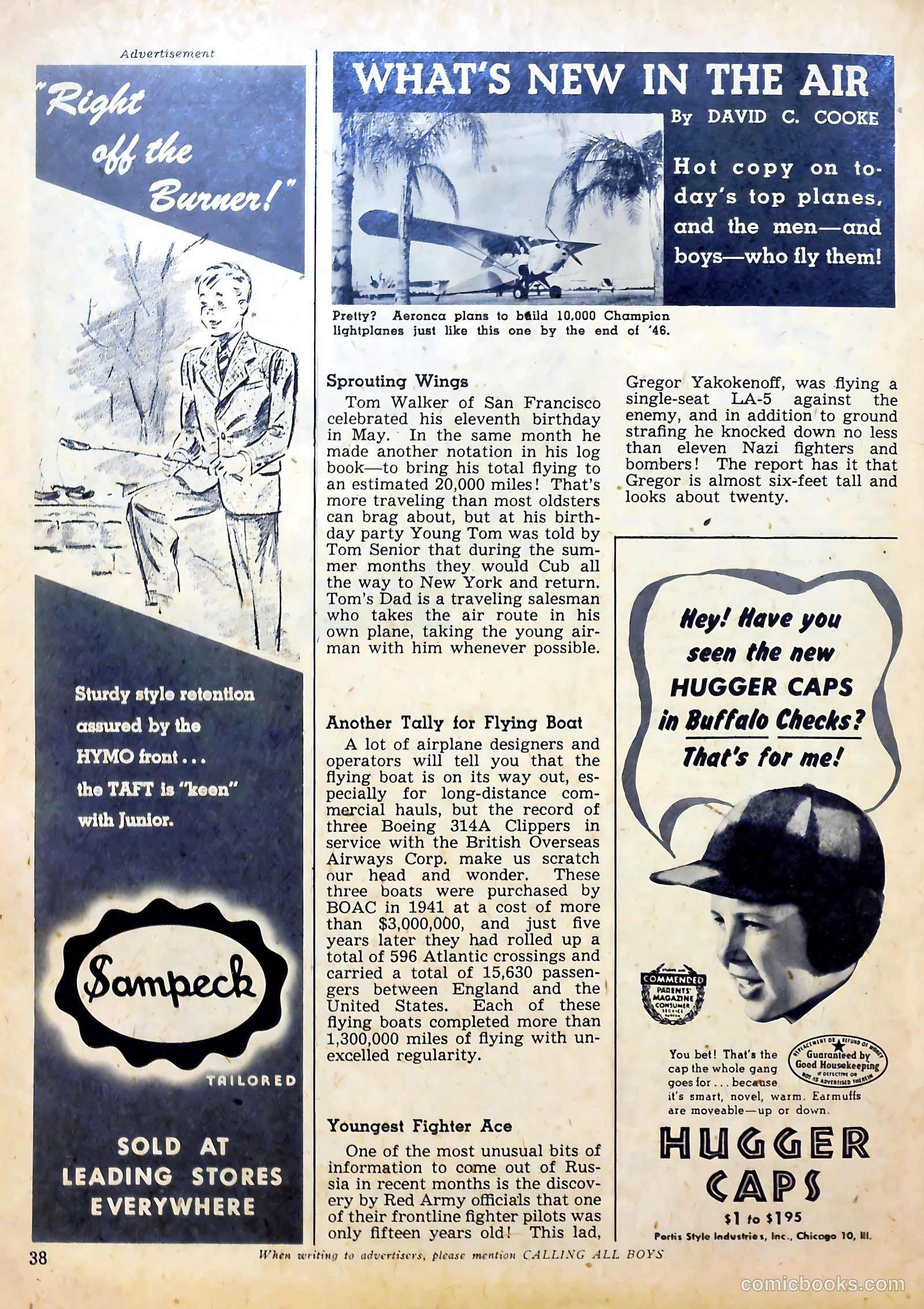 Calling All Boys #8 (1946) — page 37 of 59