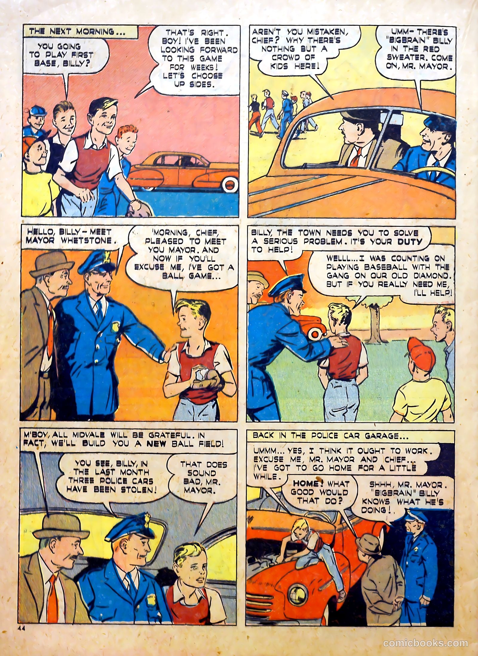 Calling All Boys #8 (1946) — page 43 of 59