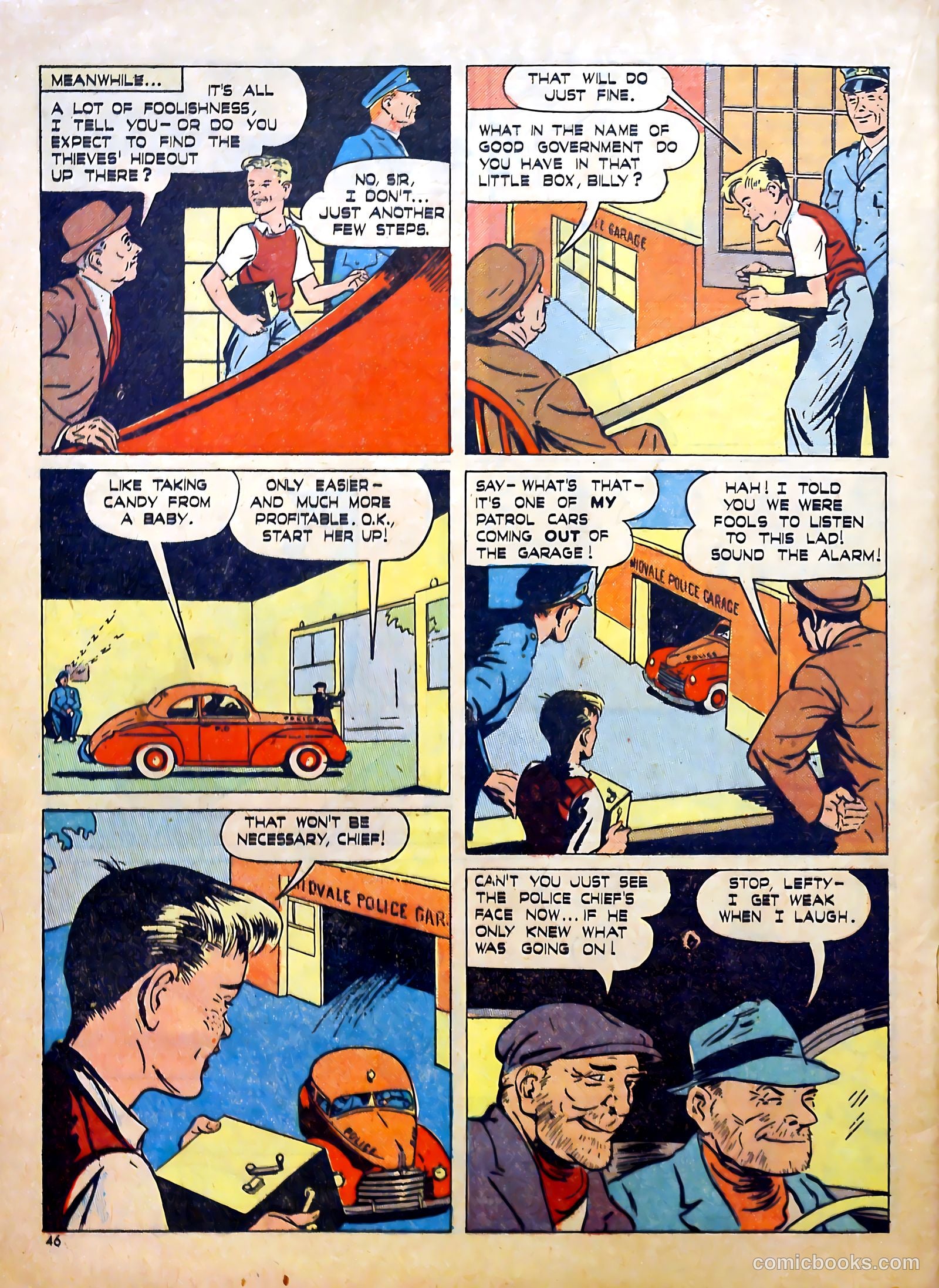 Calling All Boys #8 (1946) — page 45 of 59