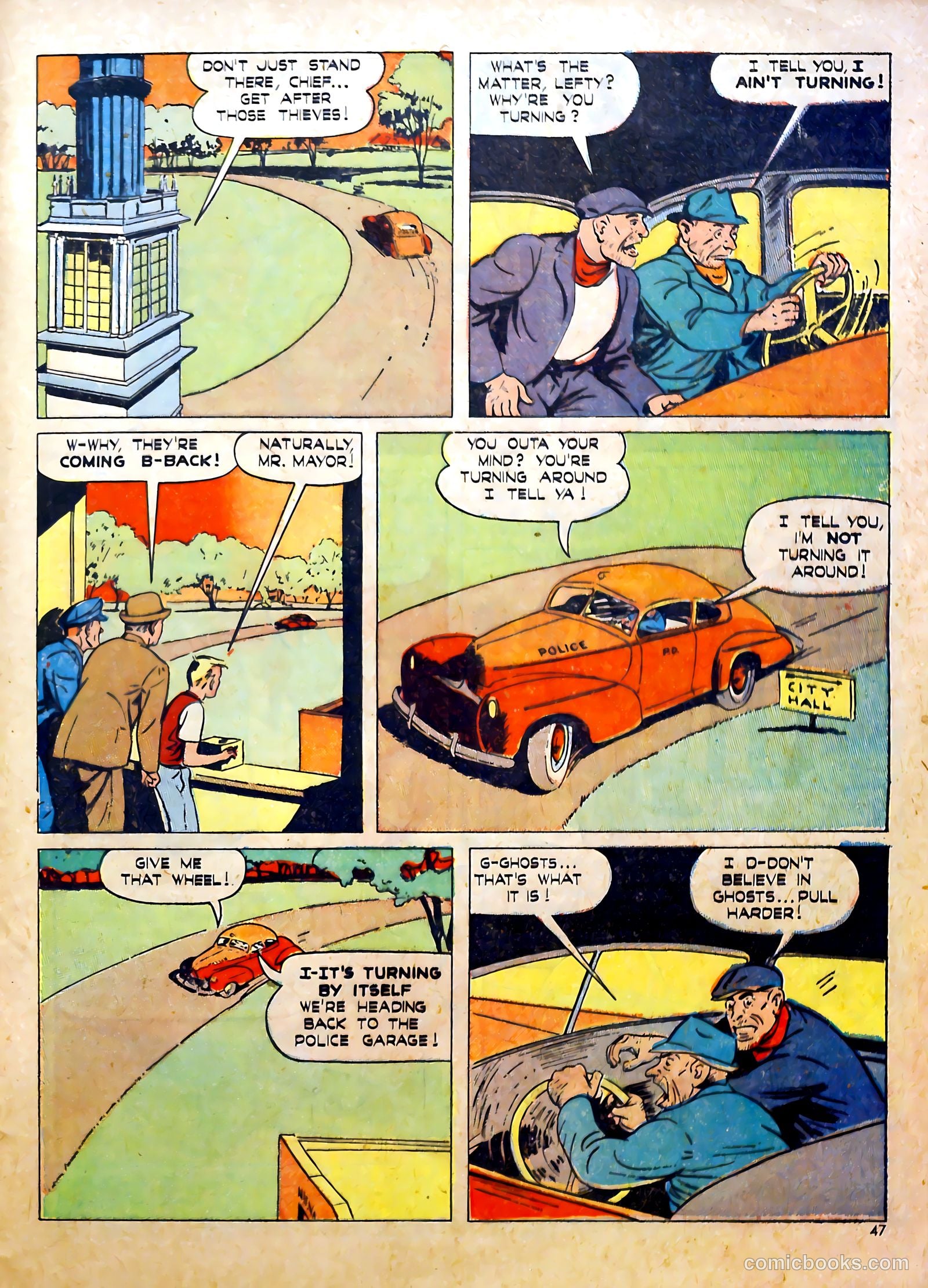 Calling All Boys #8 (1946) — page 46 of 59