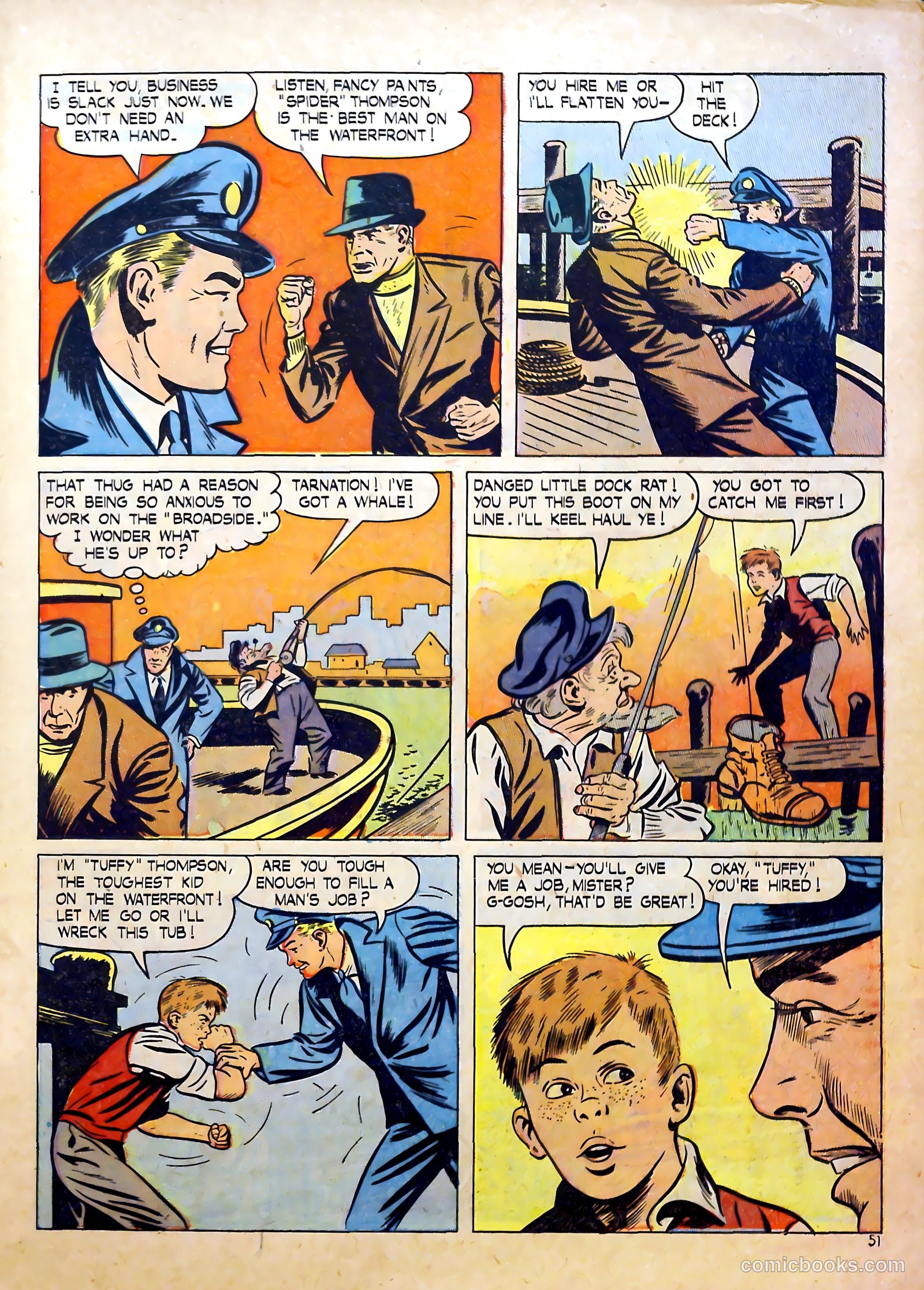 Calling All Boys #8 (1946) — page 50 of 59