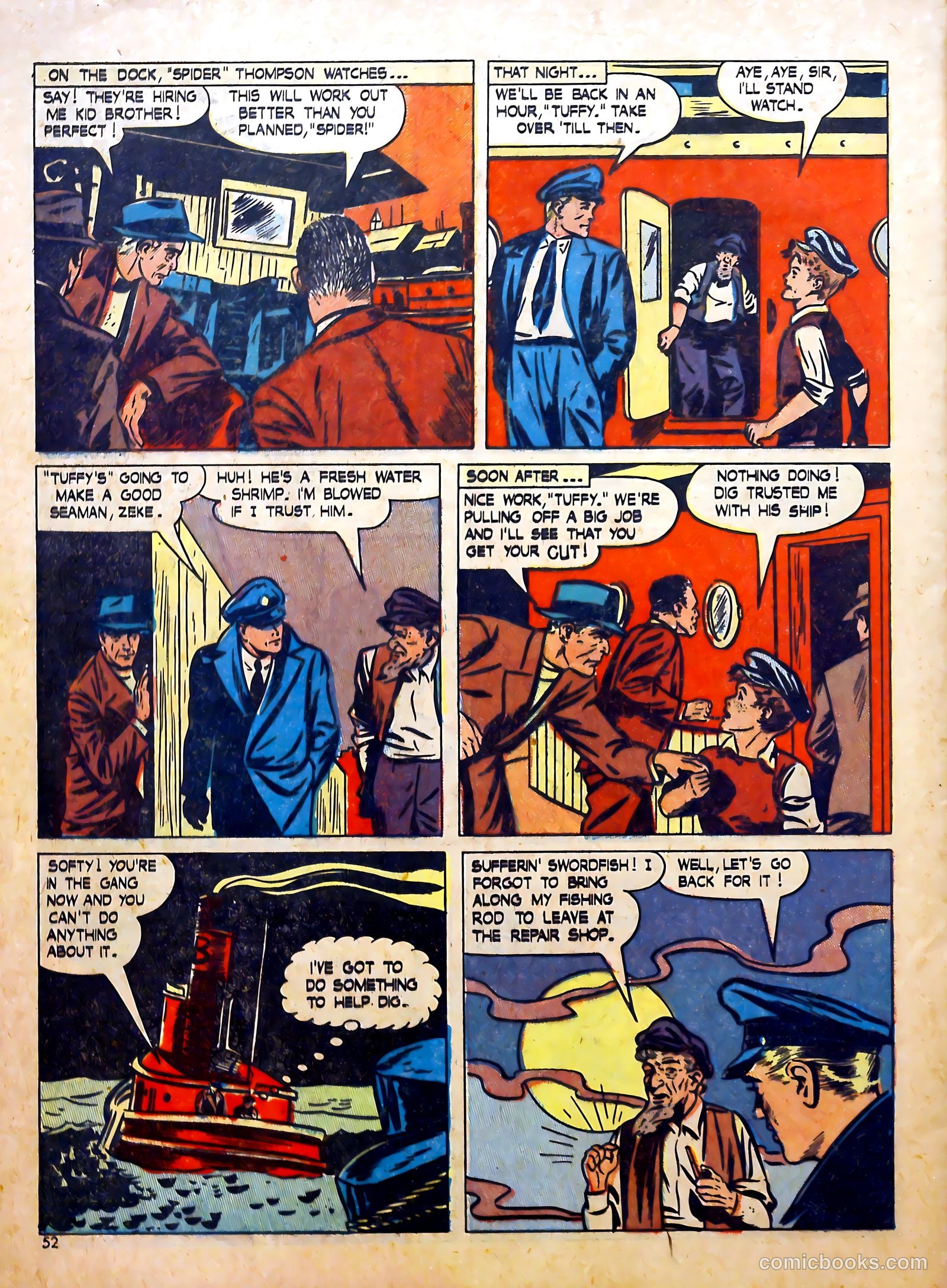 Calling All Boys #8 (1946) — page 51 of 59