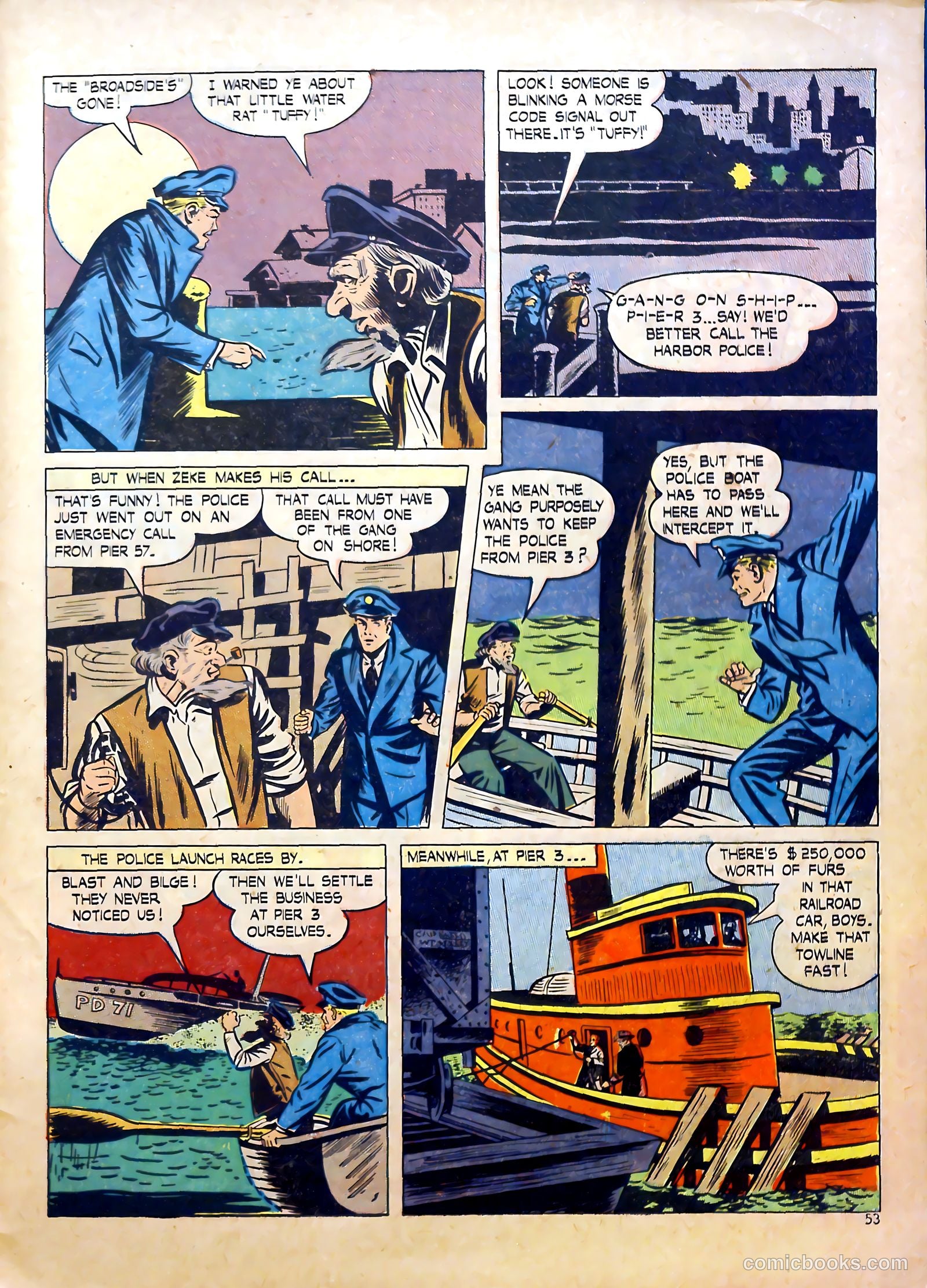 Calling All Boys #8 (1946) — page 52 of 59