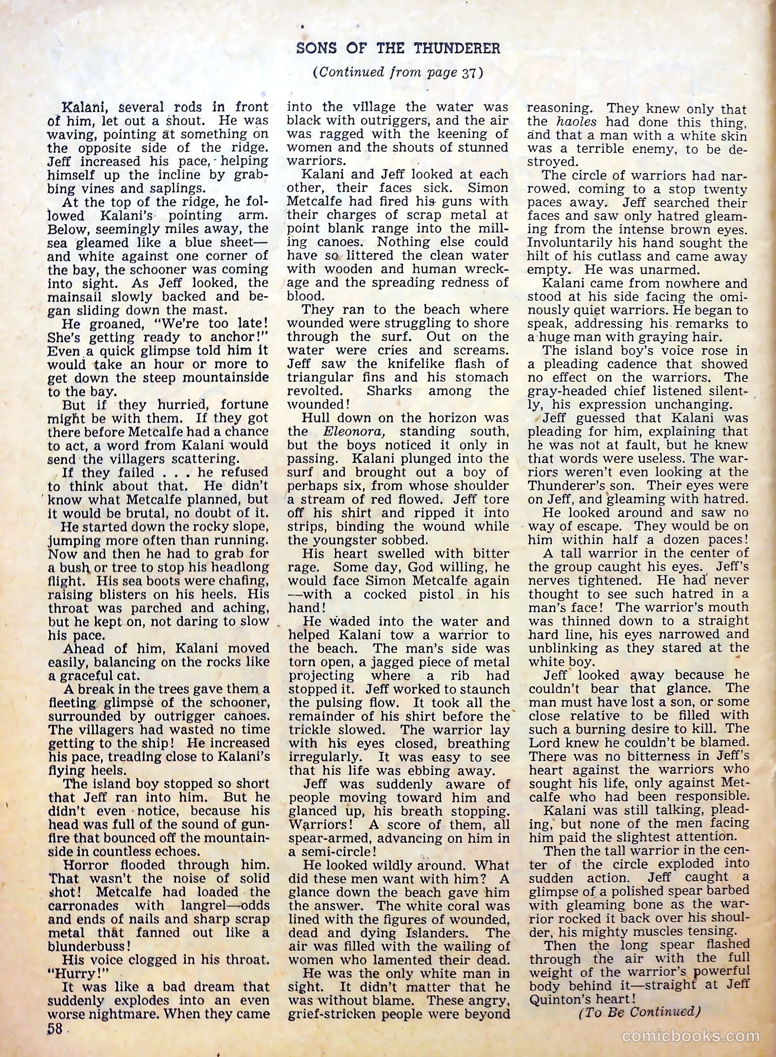 Calling All Boys #8 (1946) — page 57 of 59