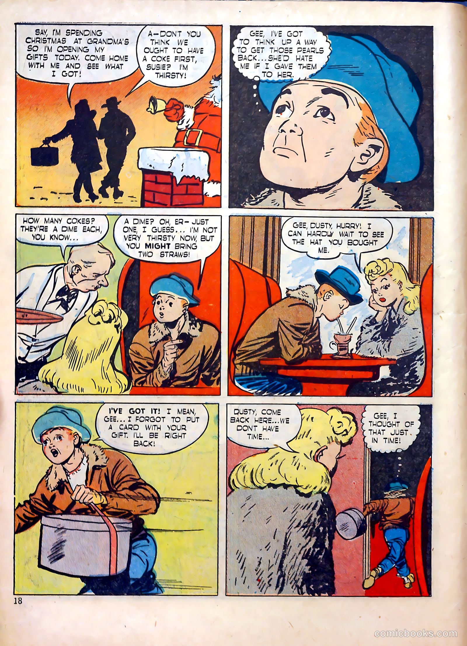 Calling All Boys #9 (1946) — page 16 of 49