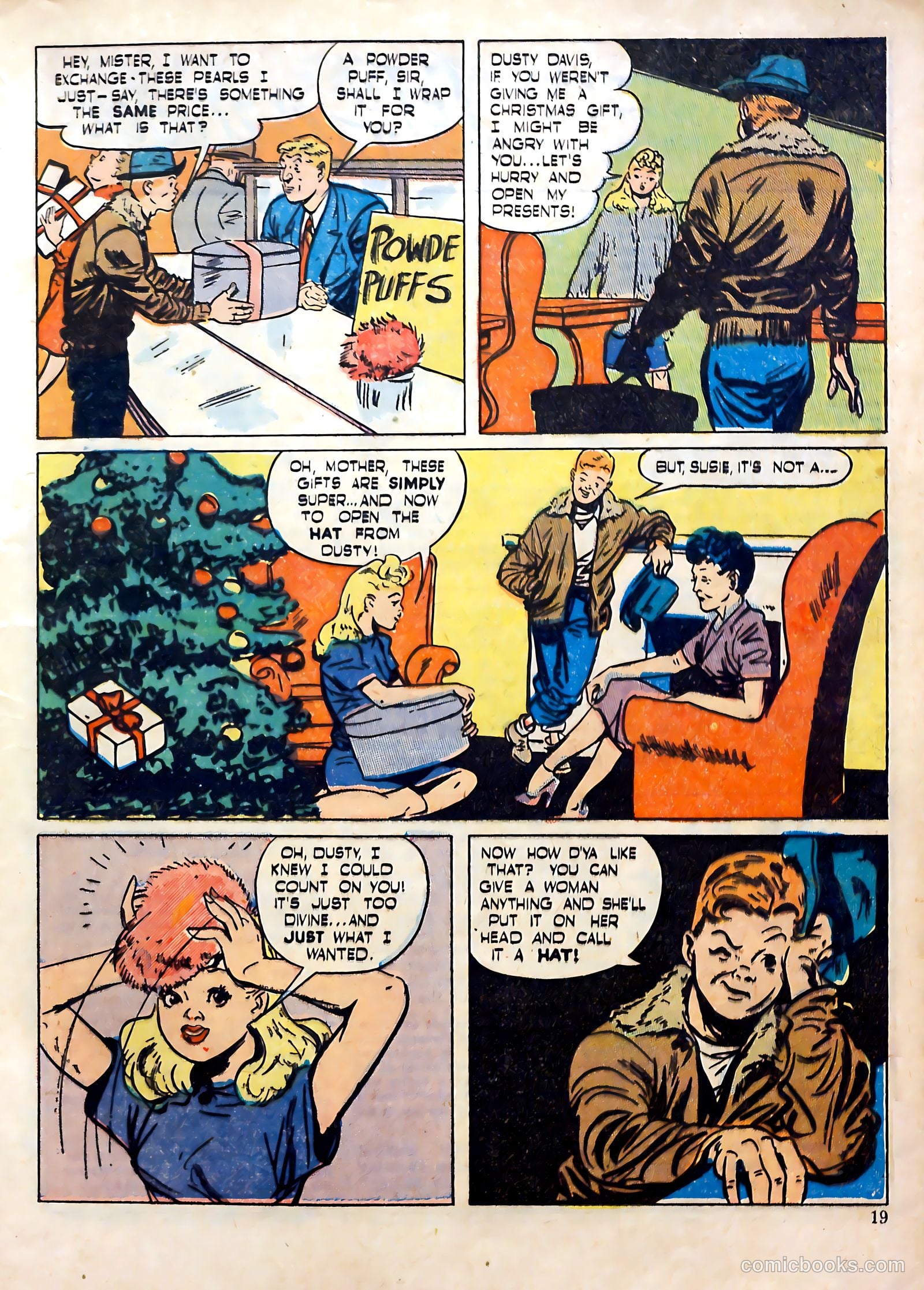 Calling All Boys #9 (1946) — page 17 of 49