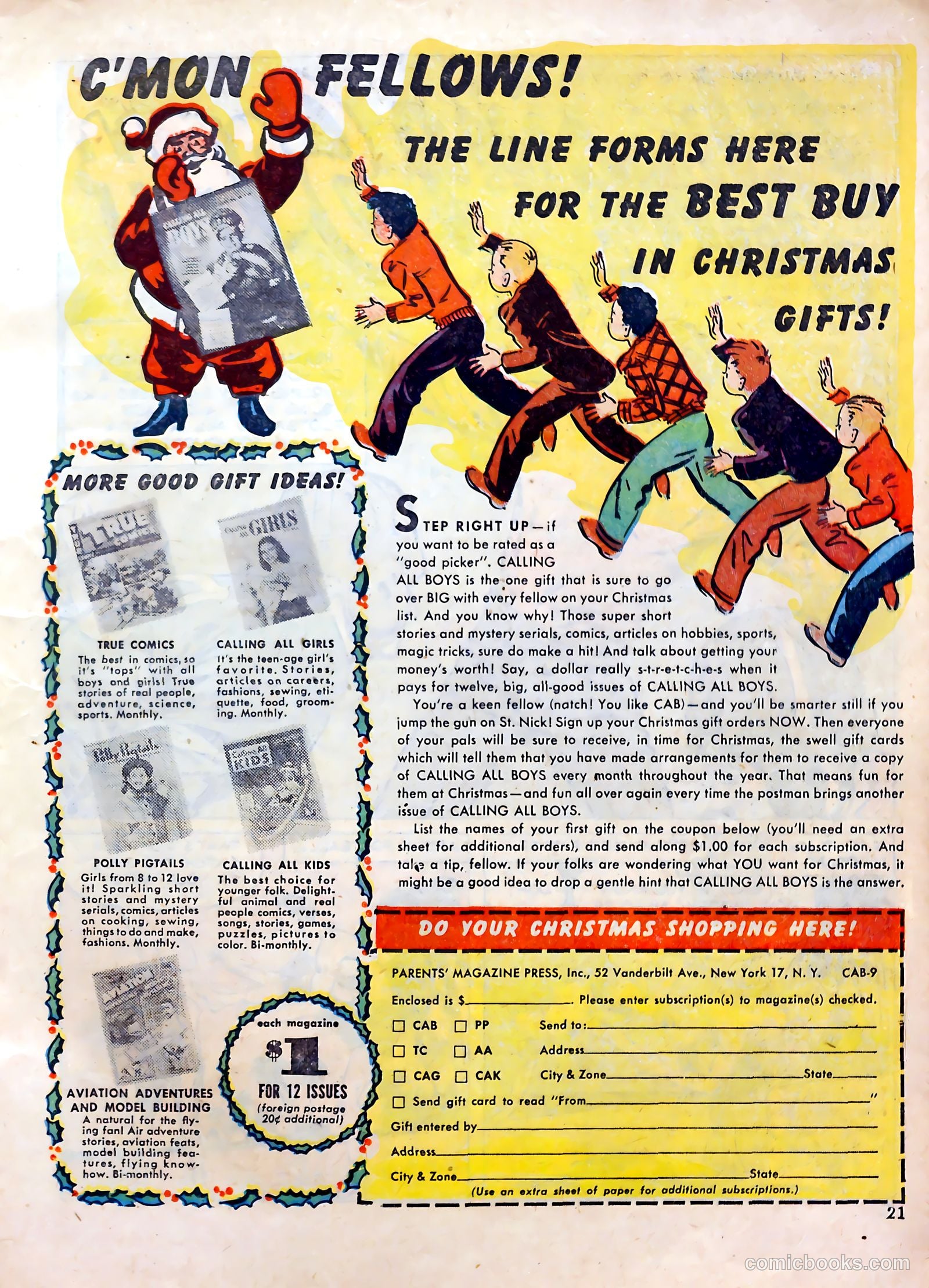 Calling All Boys #9 (1946) — page 19 of 49