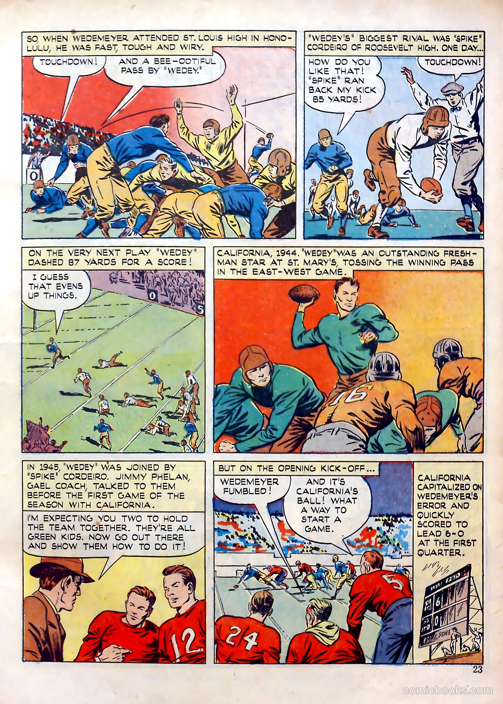 Calling All Boys #9 (1946) — page 21 of 49