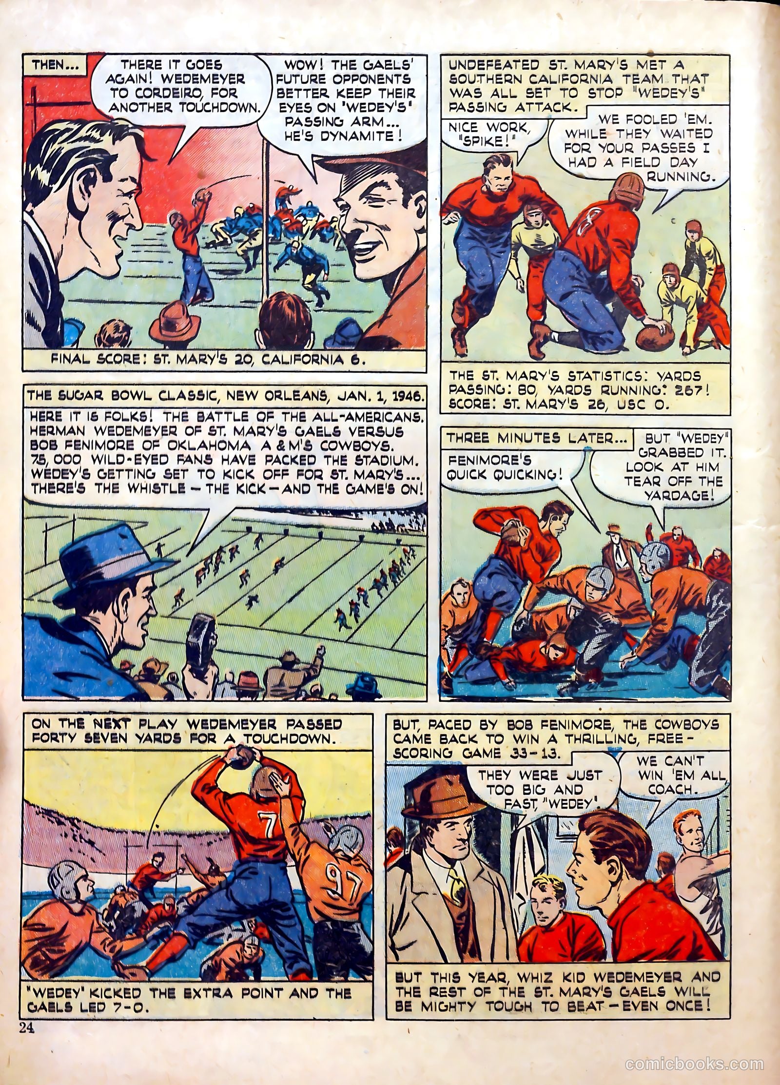 Calling All Boys #9 (1946) — page 22 of 49
