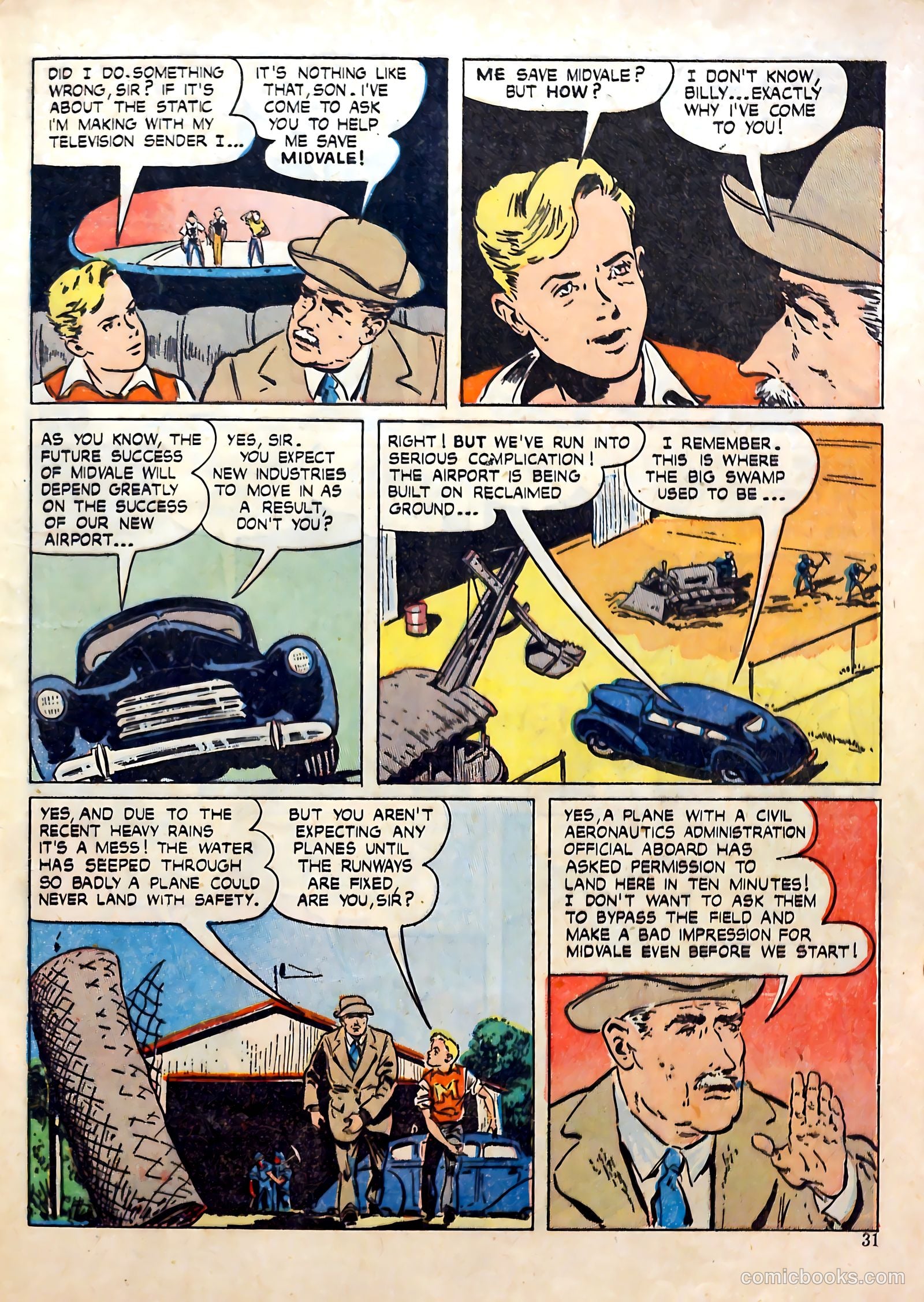 Calling All Boys #9 (1946) — page 29 of 49