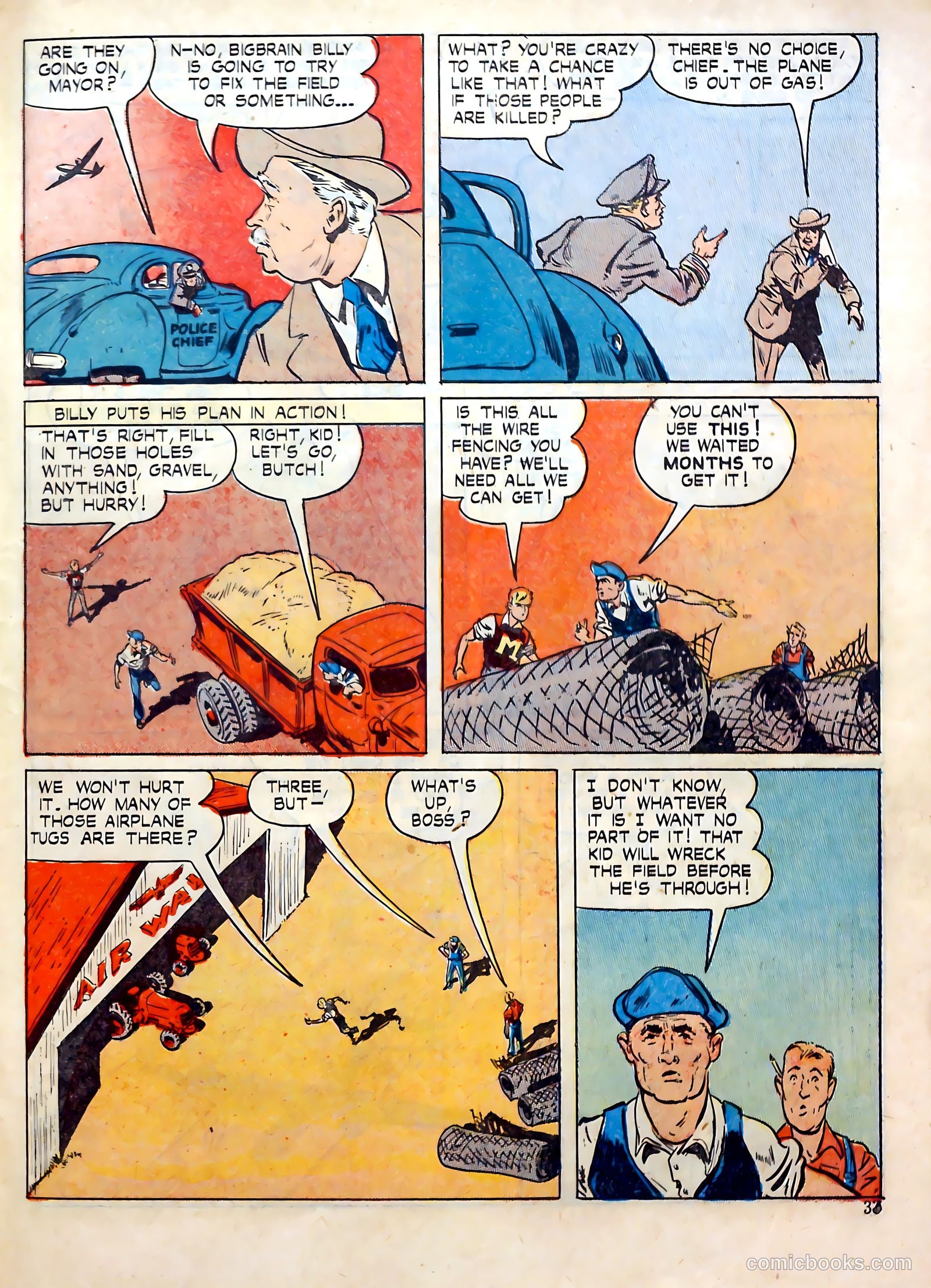 Calling All Boys #9 (1946) — page 31 of 49