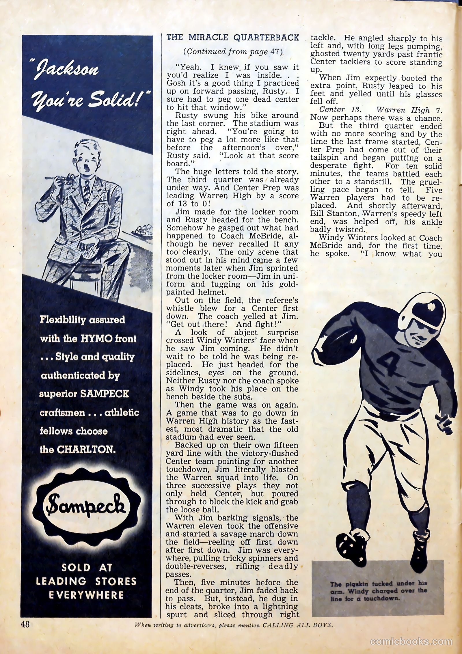 Calling All Boys #9 (1946) — page 45 of 49