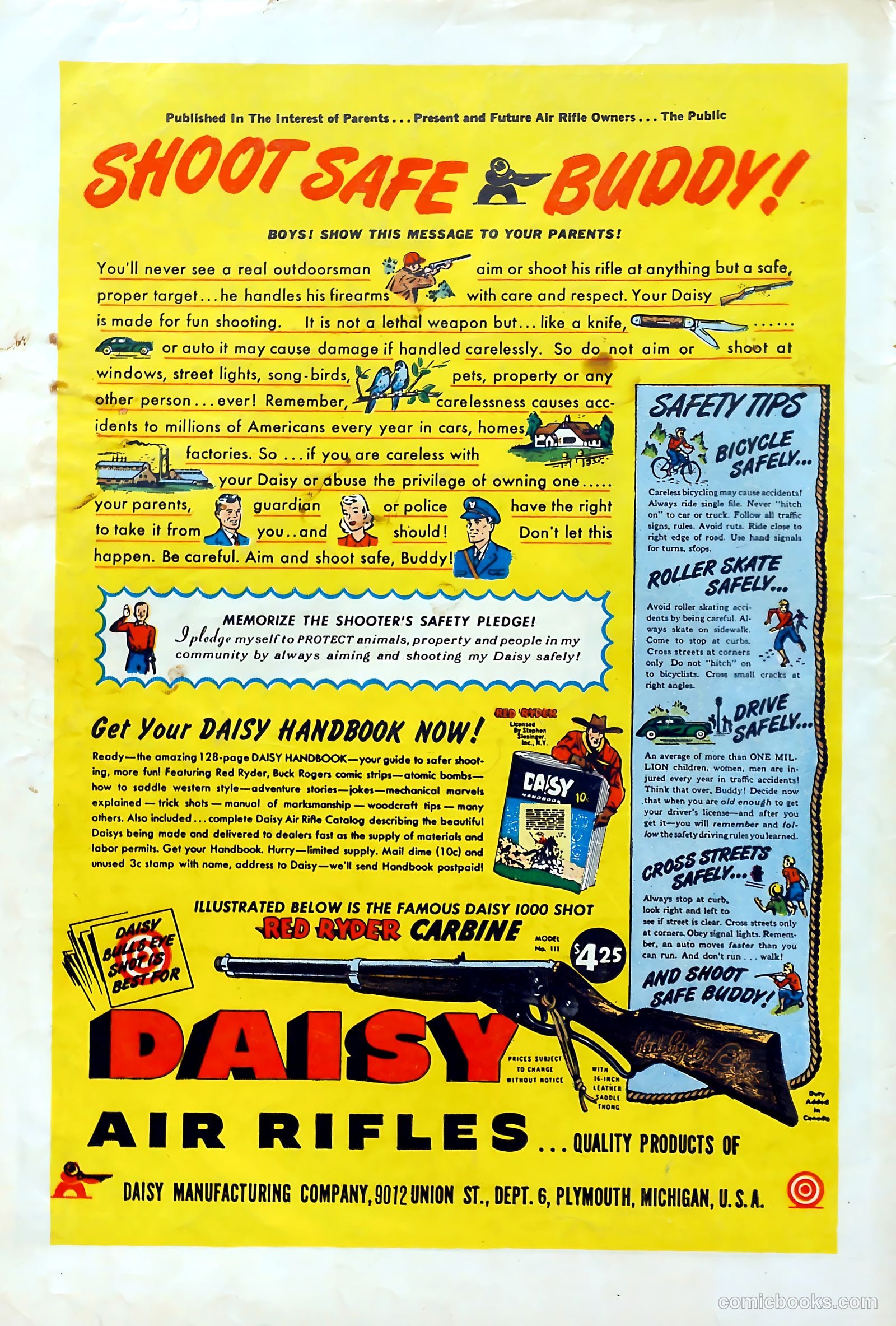 Calling All Boys #9 (1946) — page 49 of 49
