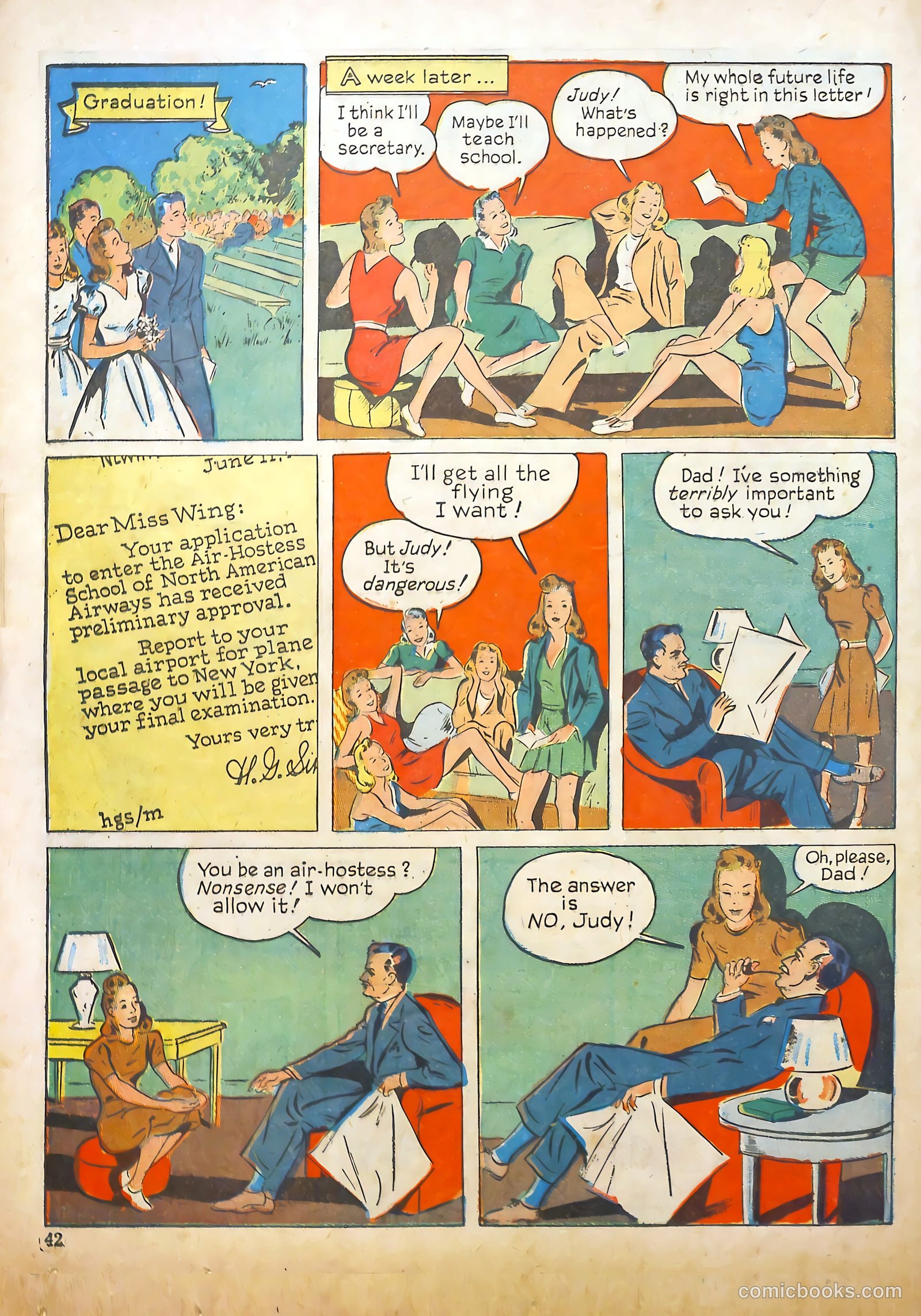 Calling All Girls #1 (1941) — page 44 of 68