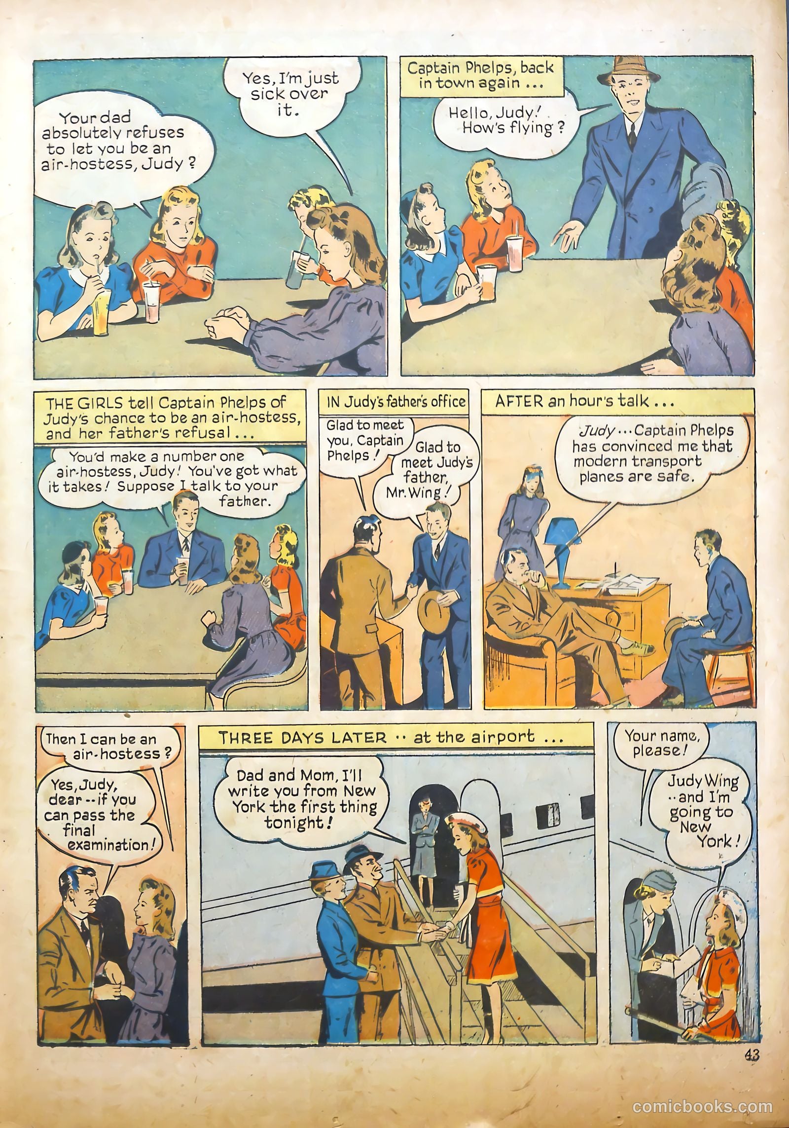 Calling All Girls #1 (1941) — page 45 of 68