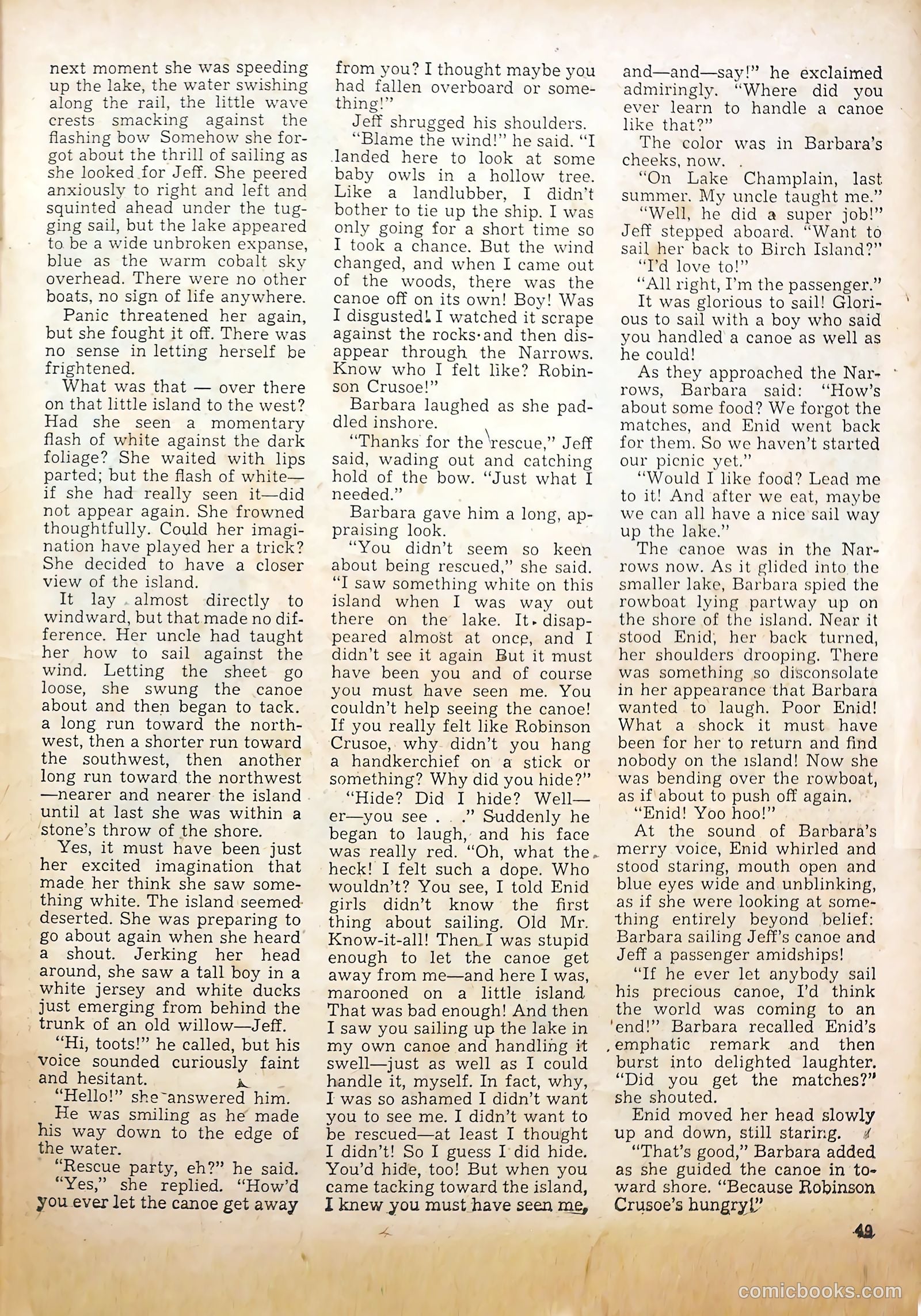 Calling All Girls #1 (1941) — page 51 of 68