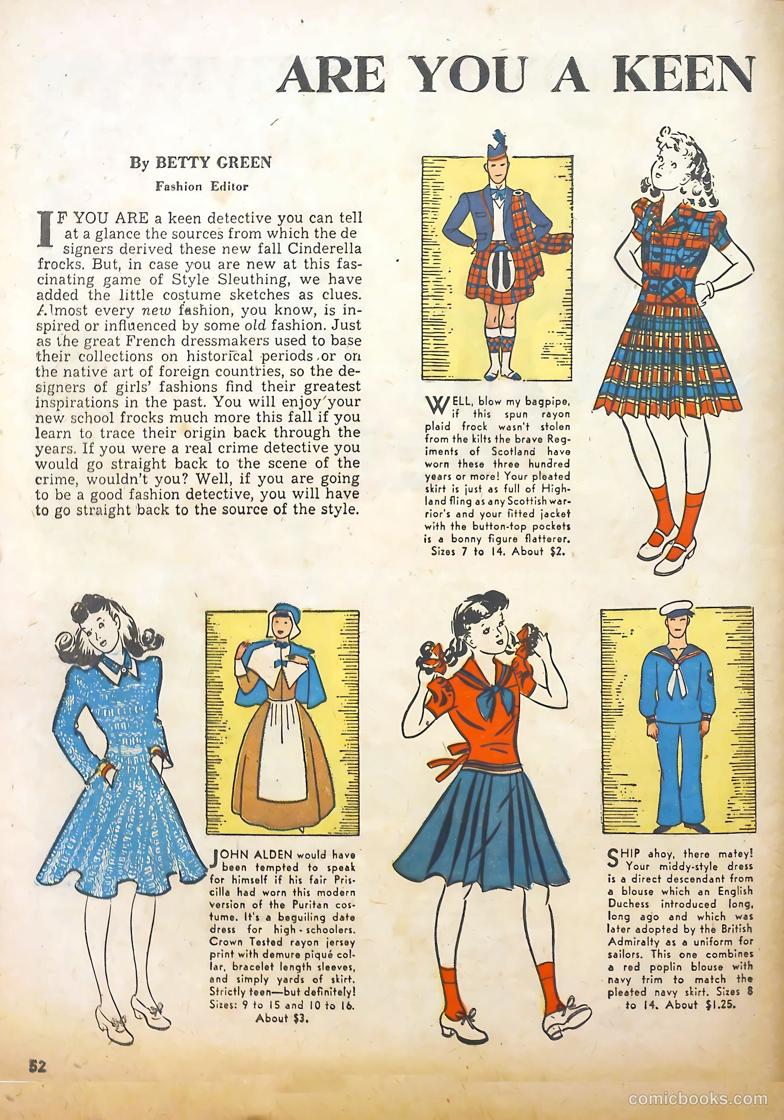 Calling All Girls #1 (1941) — page 54 of 68