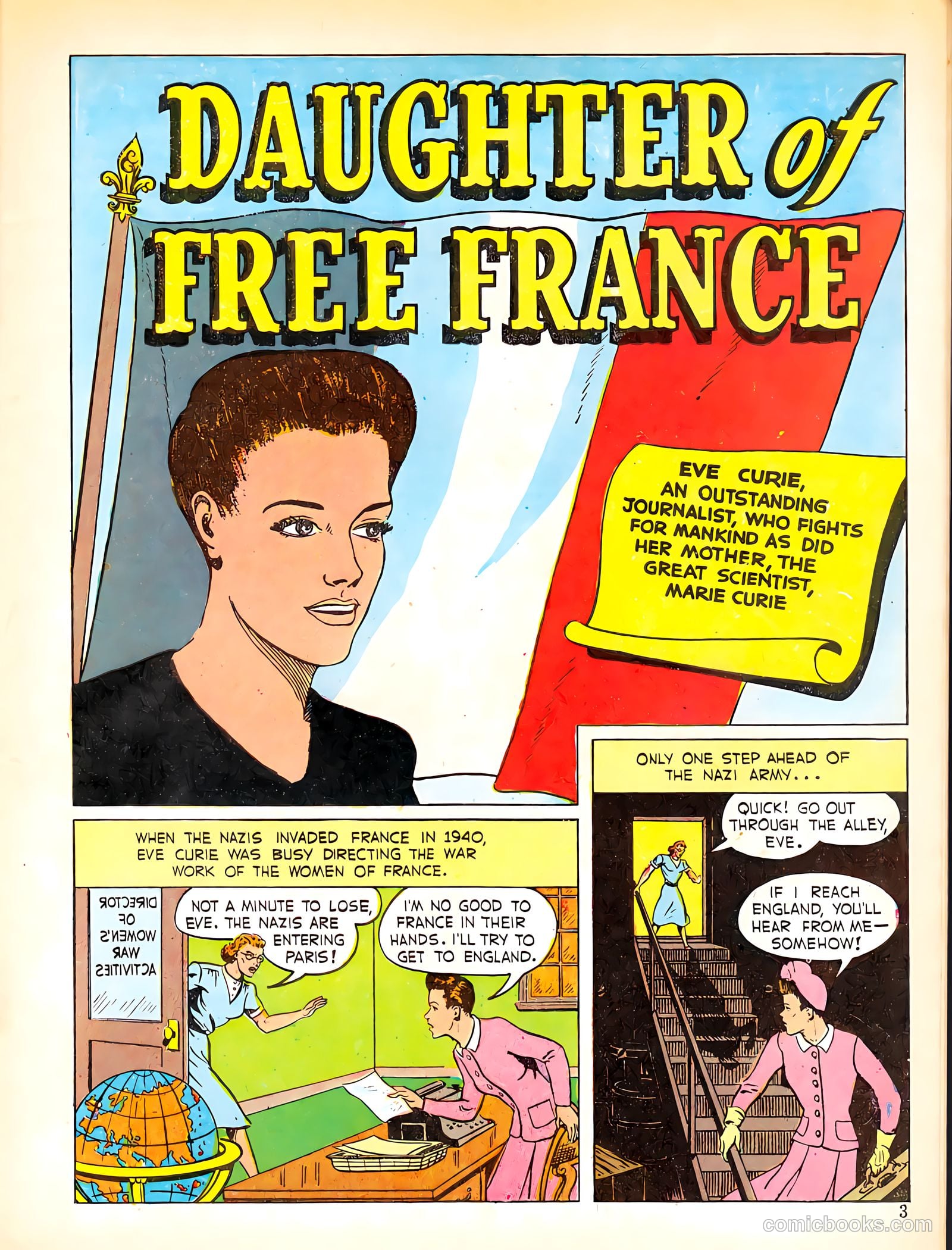 Calling All Girls #10 (1942) — page 3 of 60