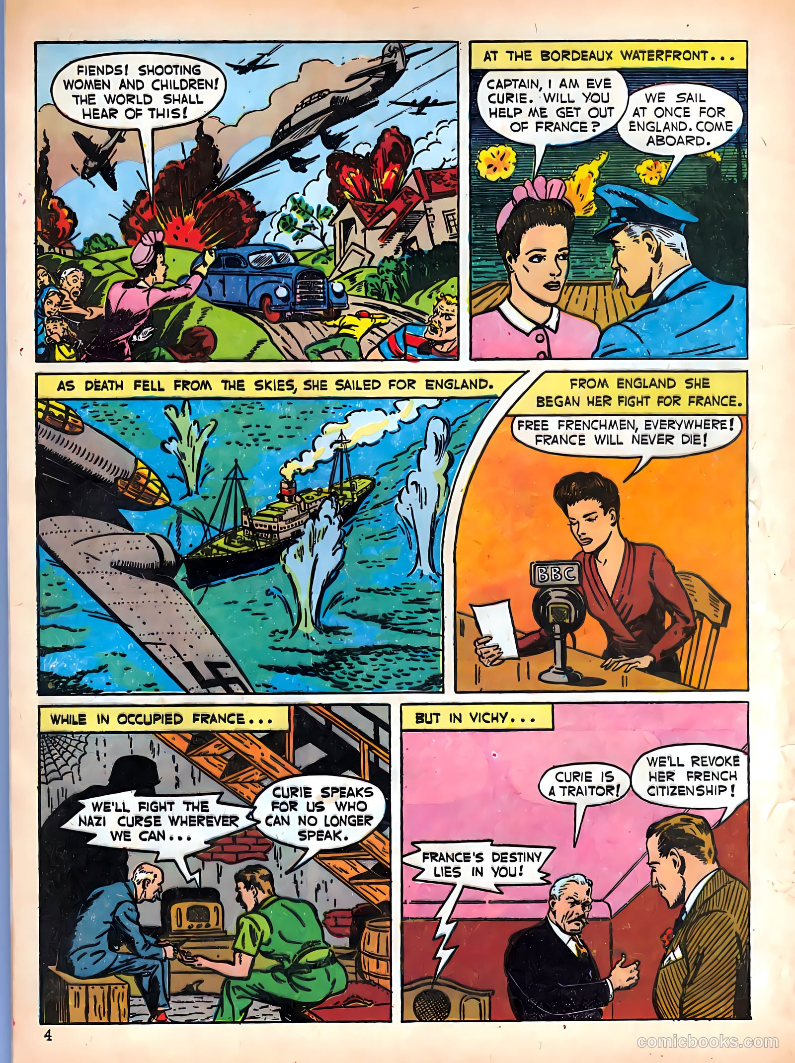 Calling All Girls #10 (1942) — page 4 of 60