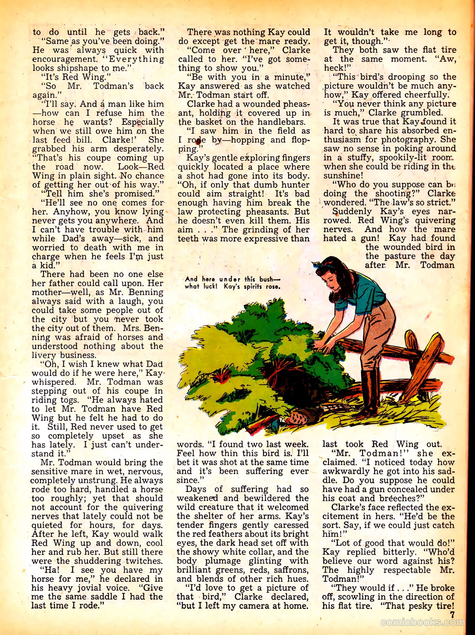 Calling All Girls #10 (1942) — page 7 of 60