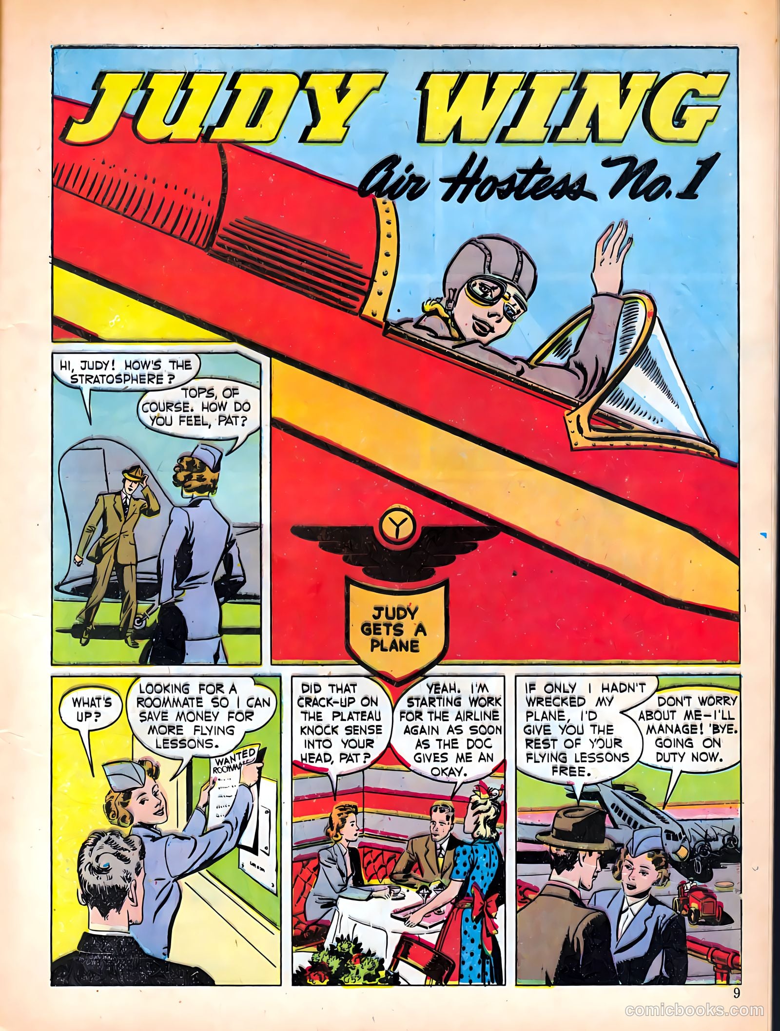 Calling All Girls #10 (1942) — page 9 of 60