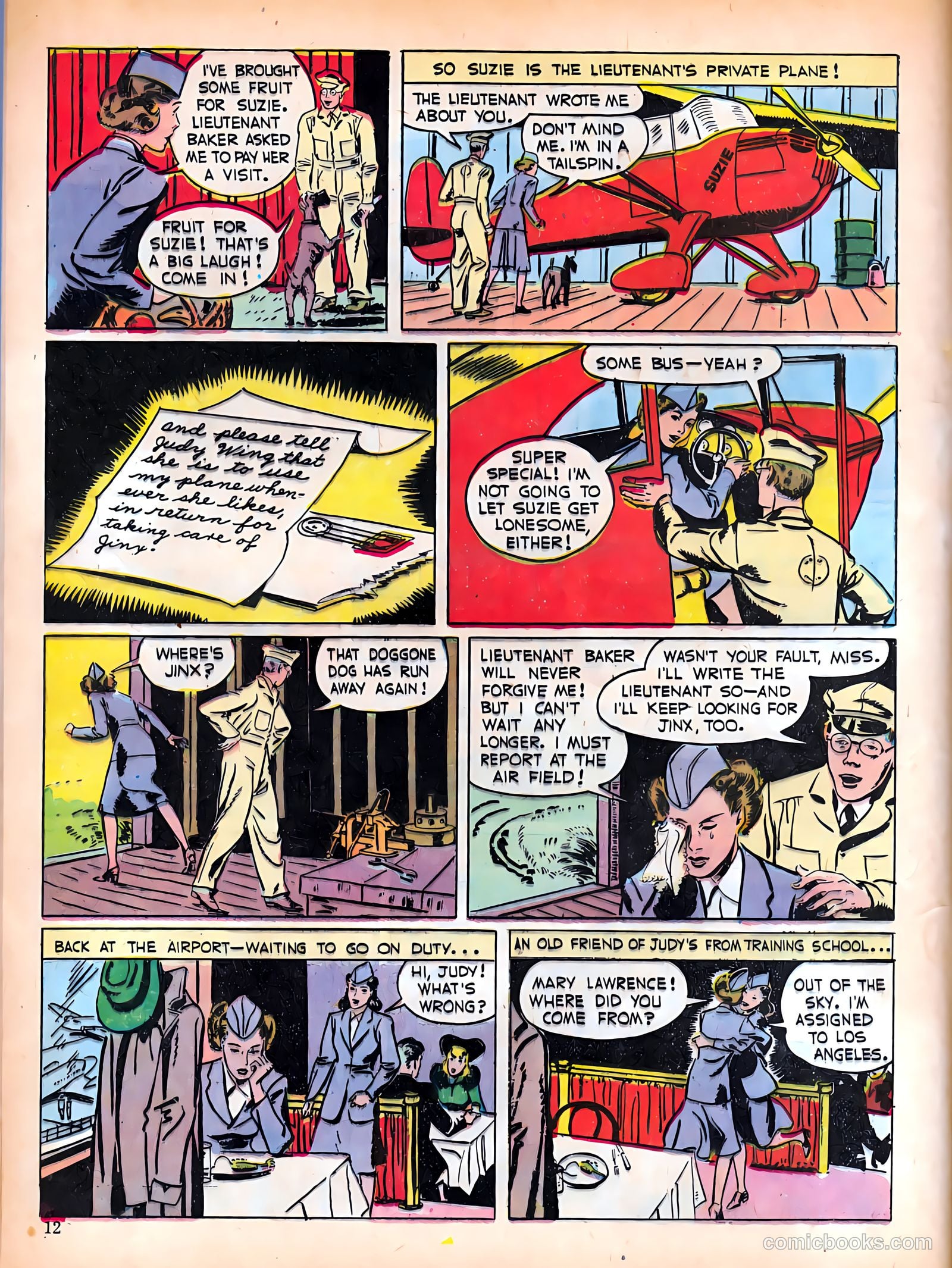 Calling All Girls #10 (1942) — page 12 of 60