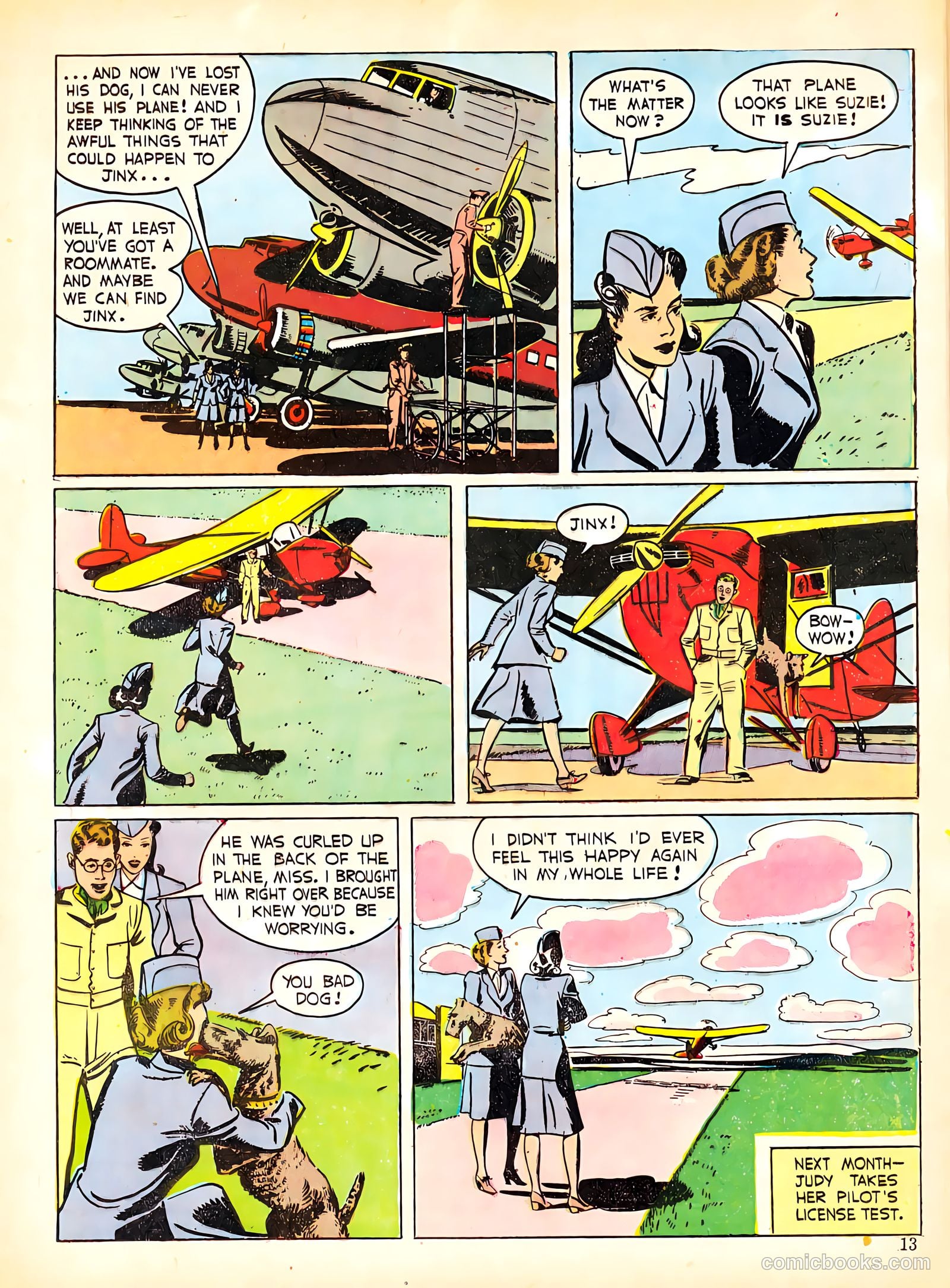 Calling All Girls #10 (1942) — page 13 of 60