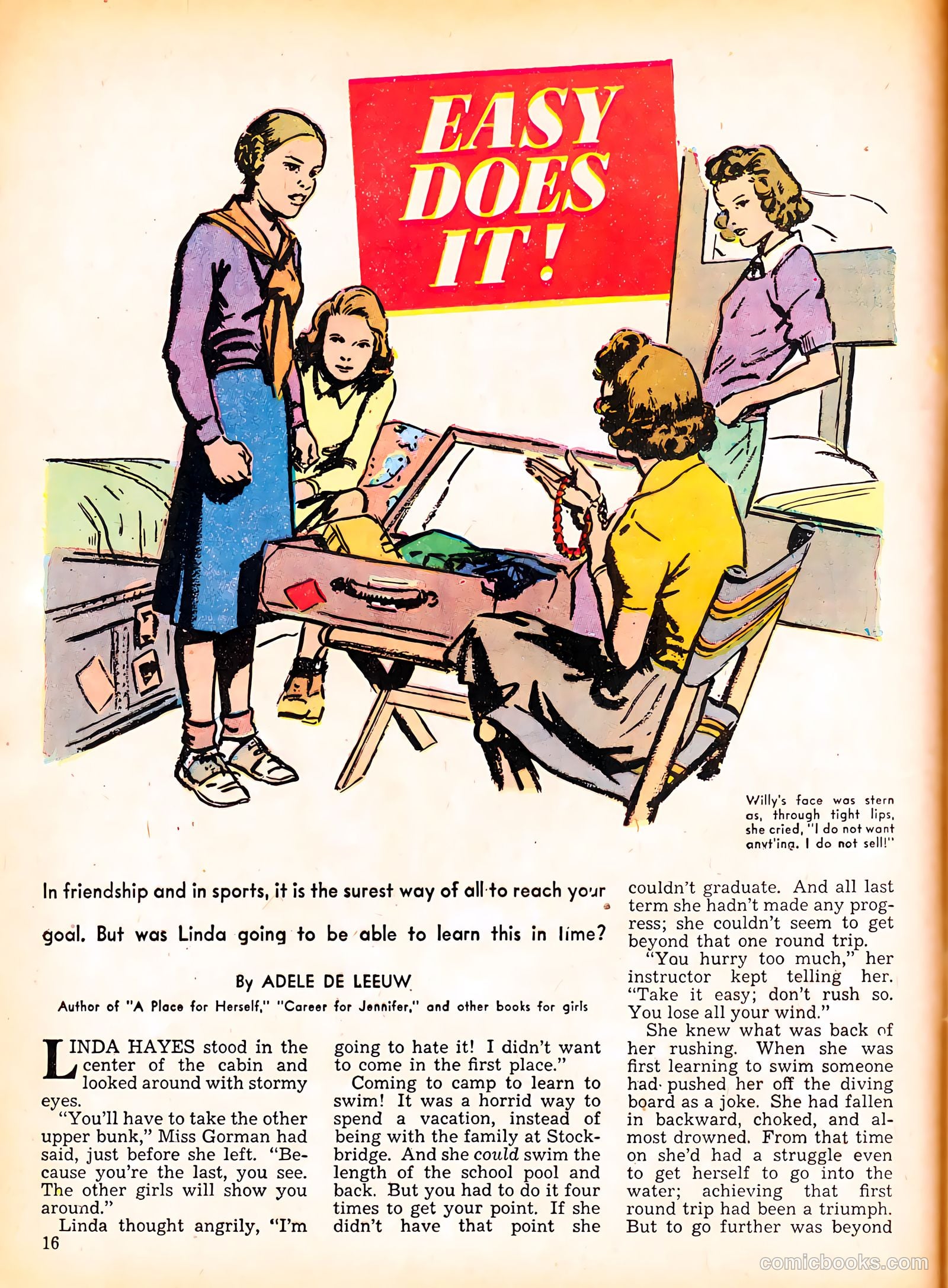 Calling All Girls #10 (1942) — page 16 of 60