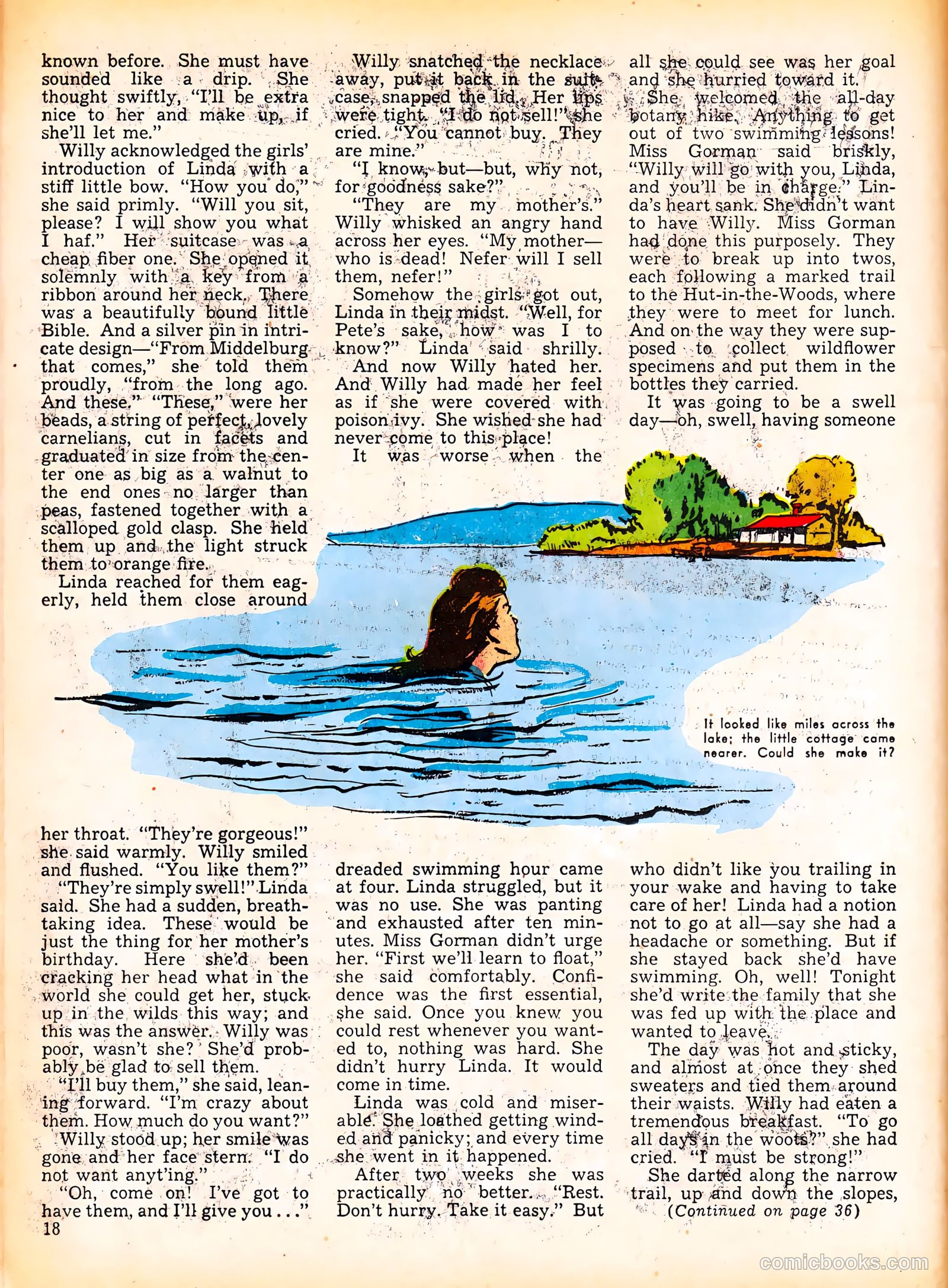 Calling All Girls #10 (1942) — page 18 of 60