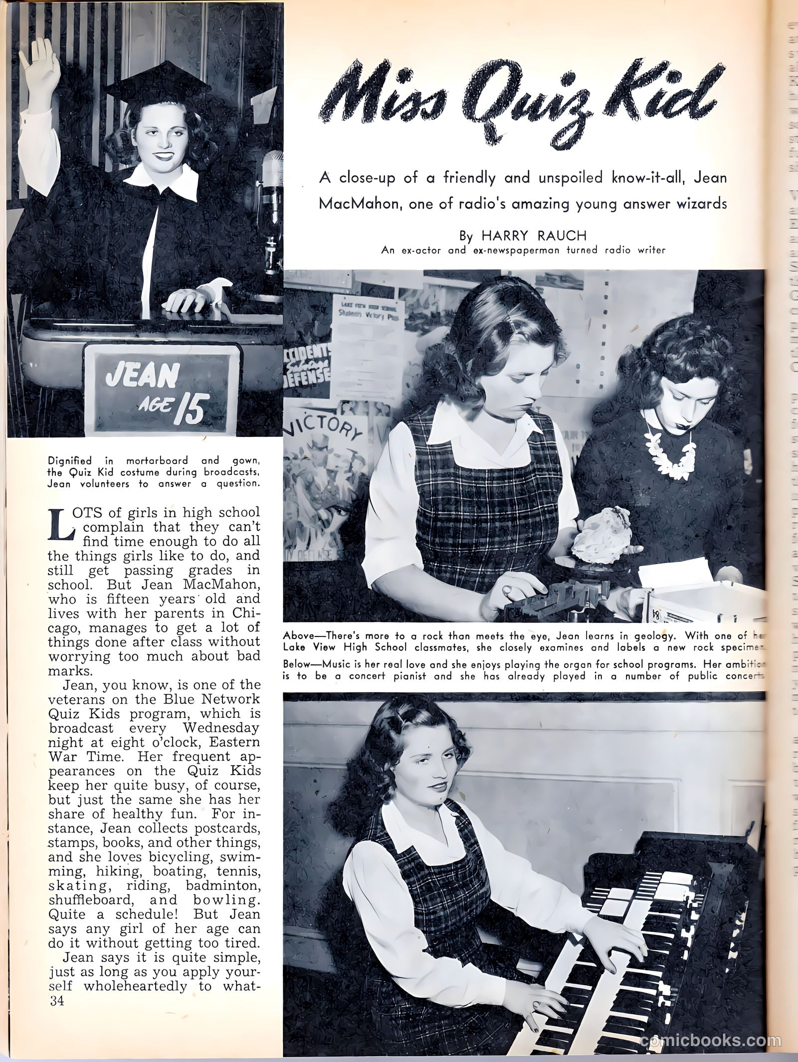 Calling All Girls #10 (1942) — page 34 of 60