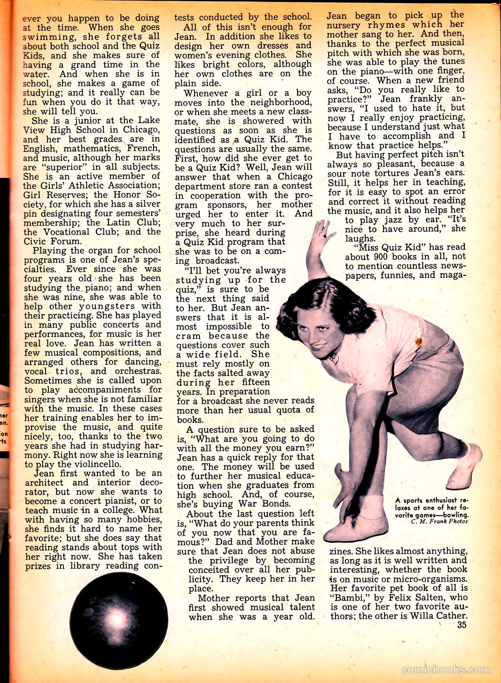Calling All Girls #10 (1942) — page 35 of 60