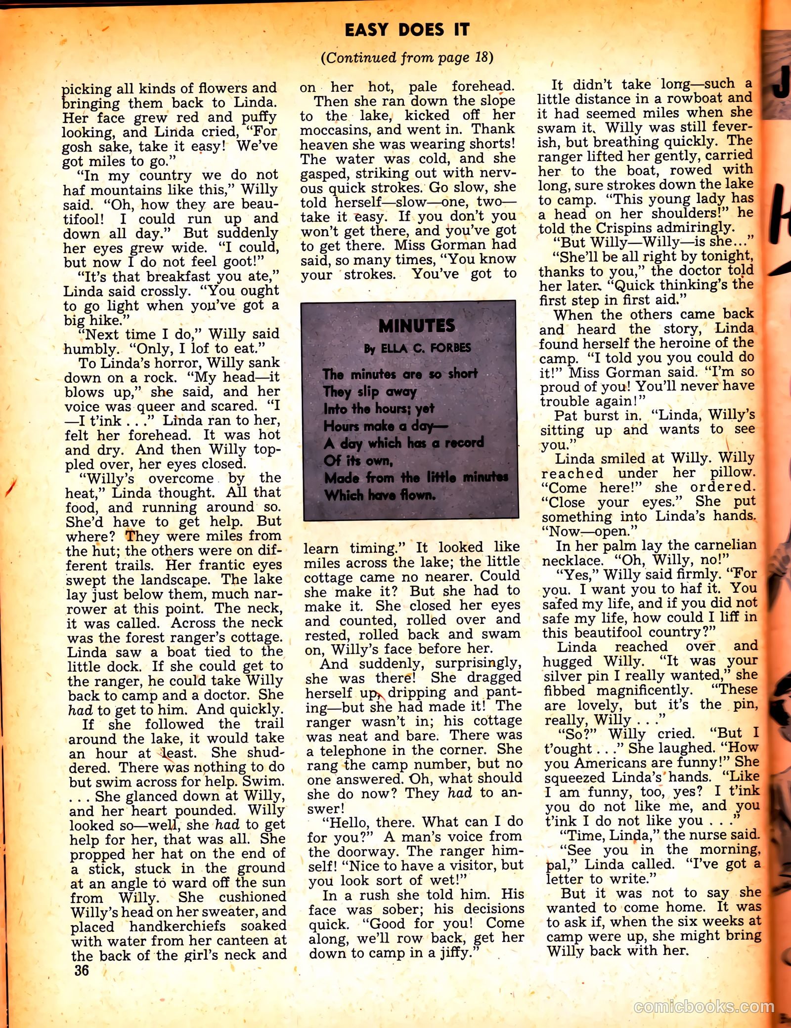 Calling All Girls #10 (1942) — page 36 of 60