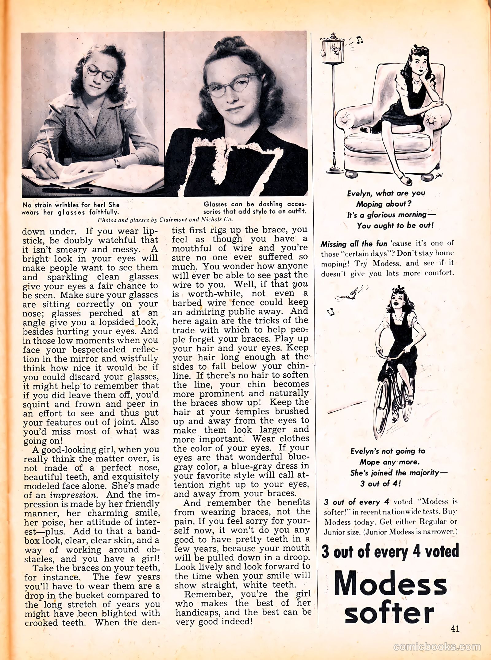 Calling All Girls #10 (1942) — page 41 of 60