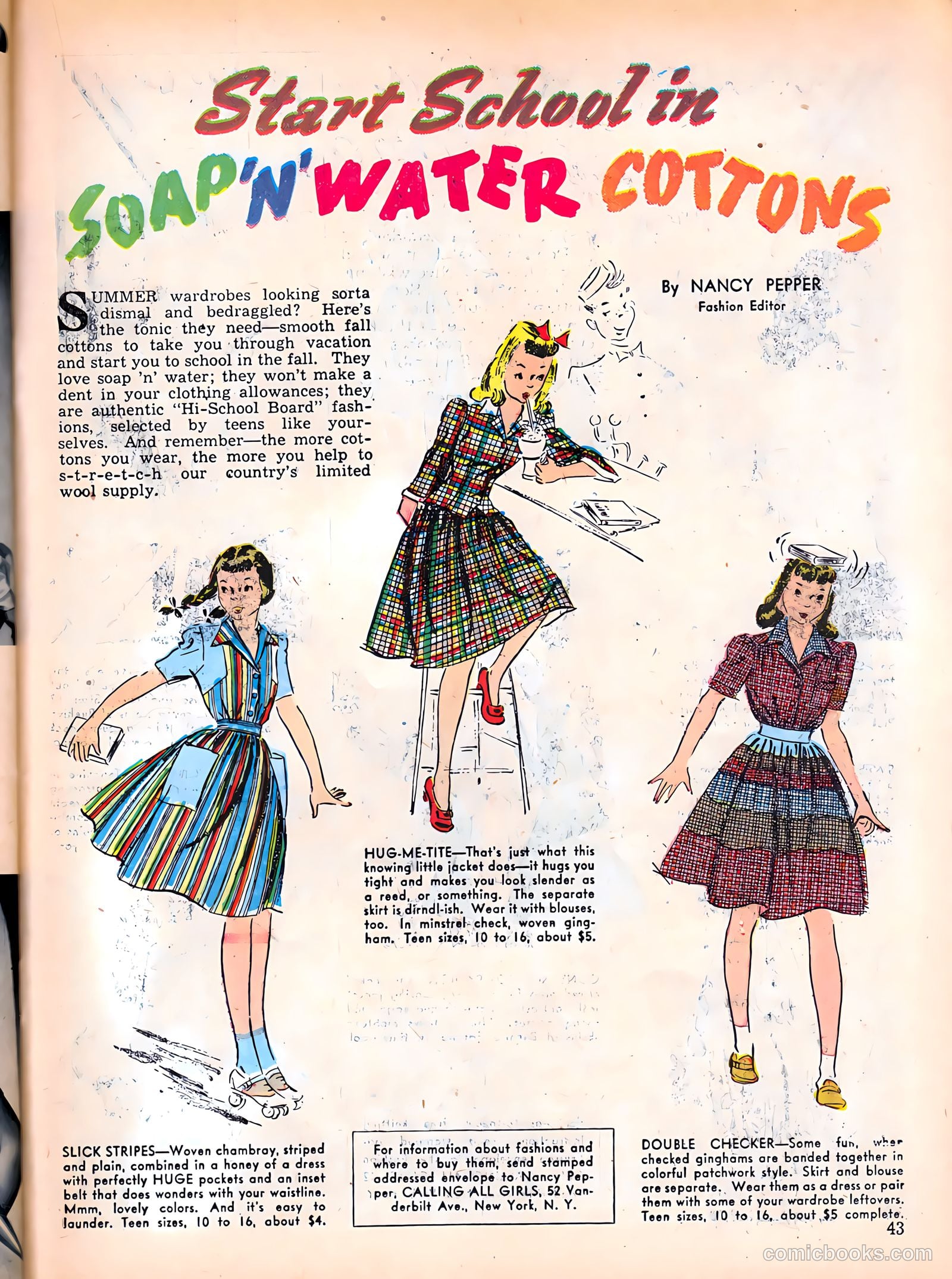 Calling All Girls #10 (1942) — page 43 of 60