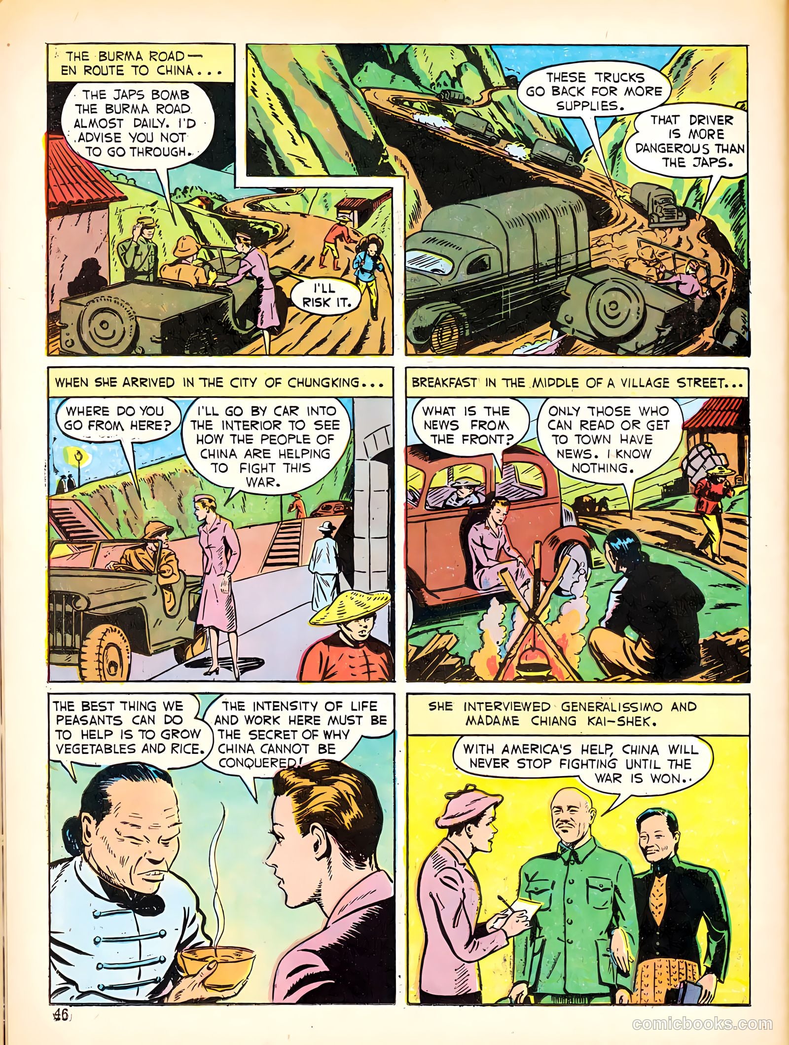 Calling All Girls #10 (1942) — page 46 of 60