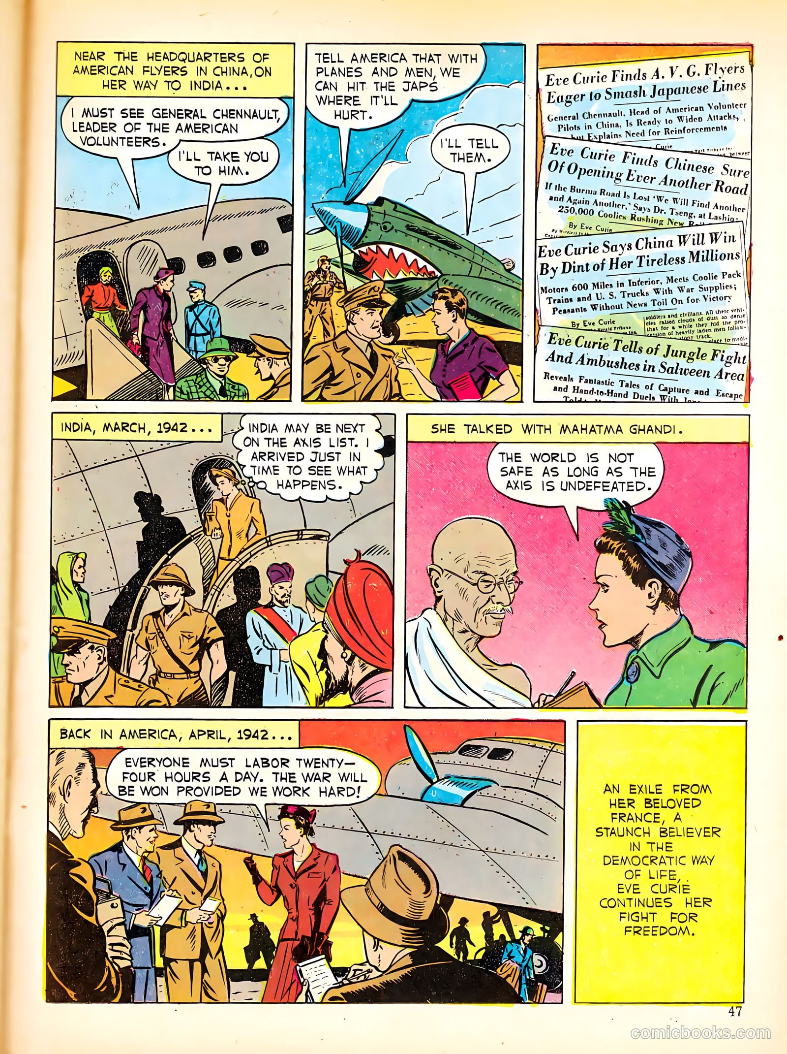 Calling All Girls #10 (1942) — page 47 of 60