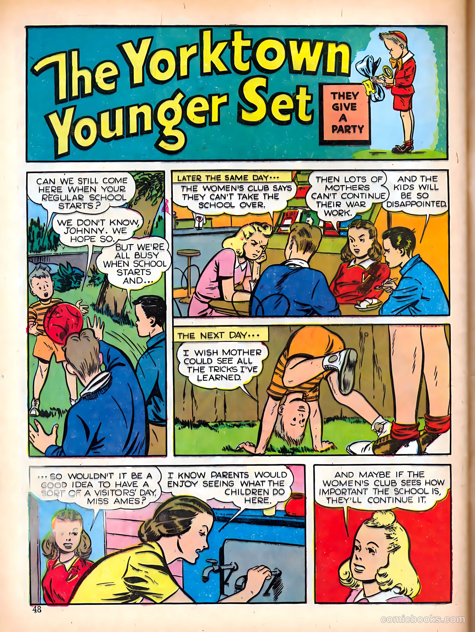 Calling All Girls #10 (1942) — page 48 of 60