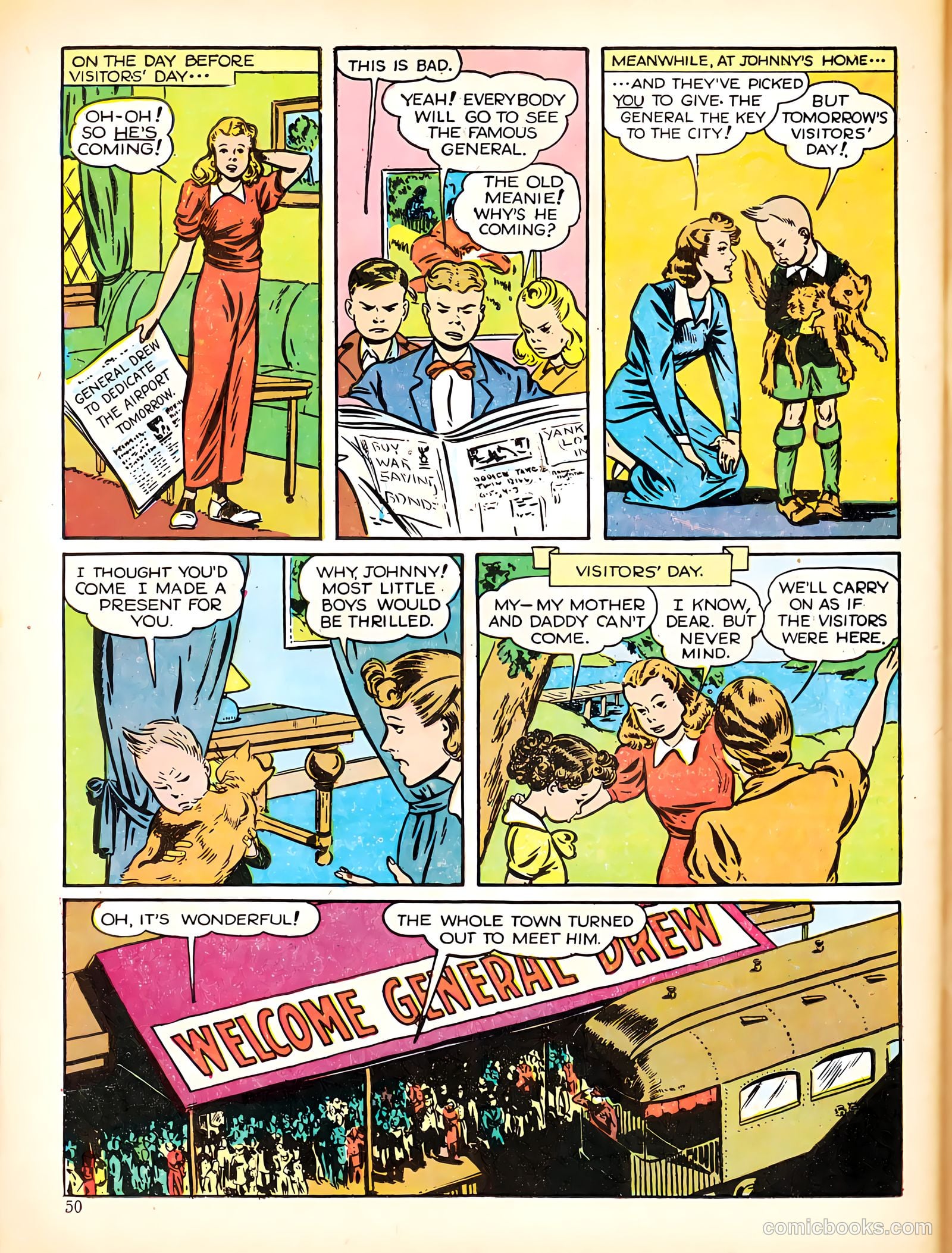 Calling All Girls #10 (1942) — page 50 of 60